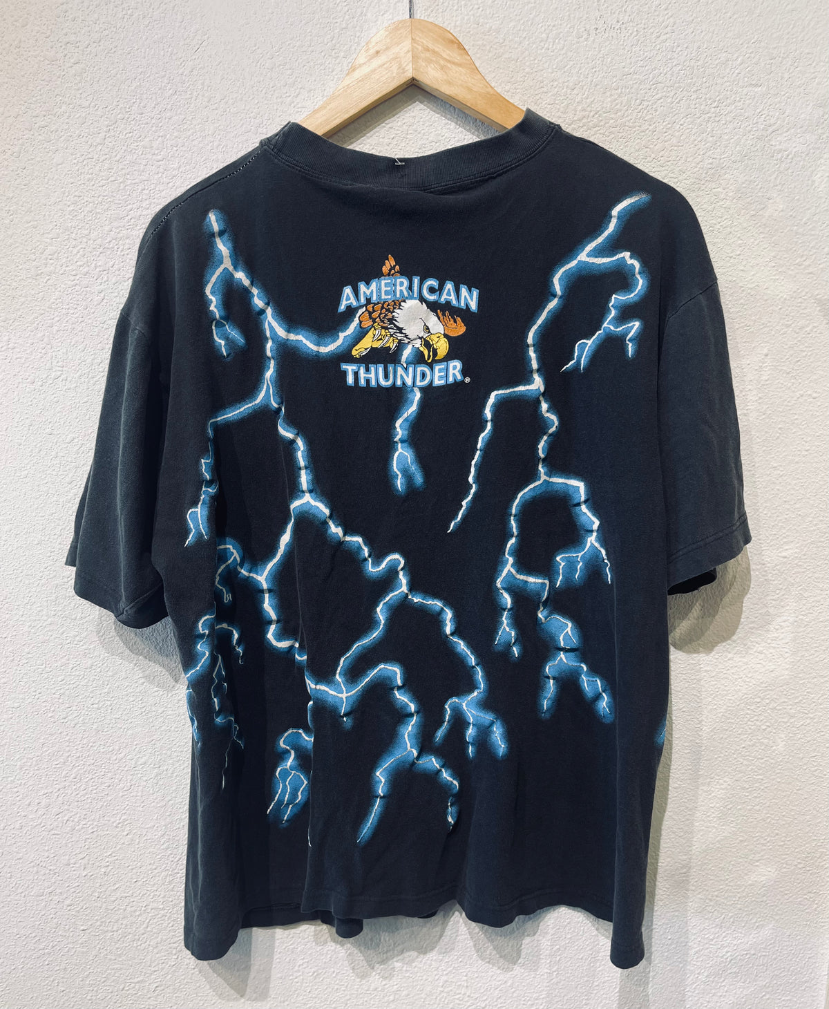 Born Country American Thunder Vintage Tee