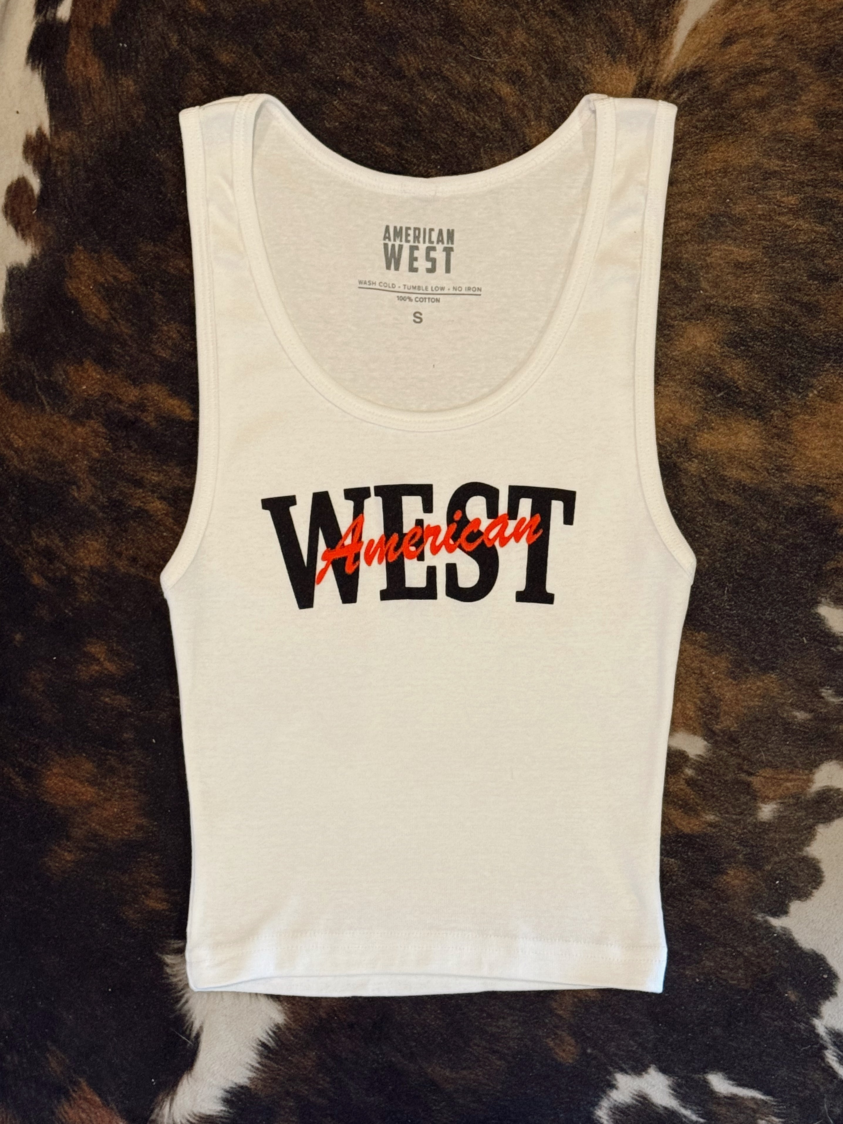 American West Rib Tank - Burnout