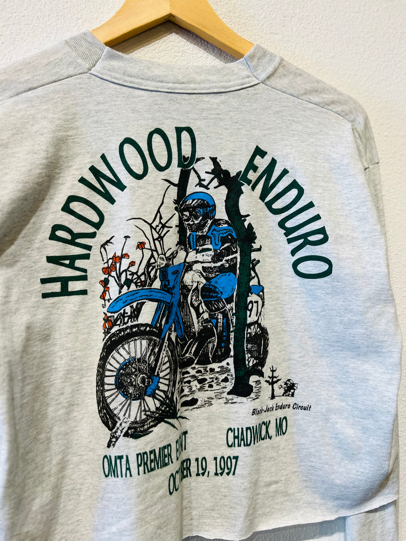 Hardwood Enduro Trailriders Vintage Crop Long Sleeve