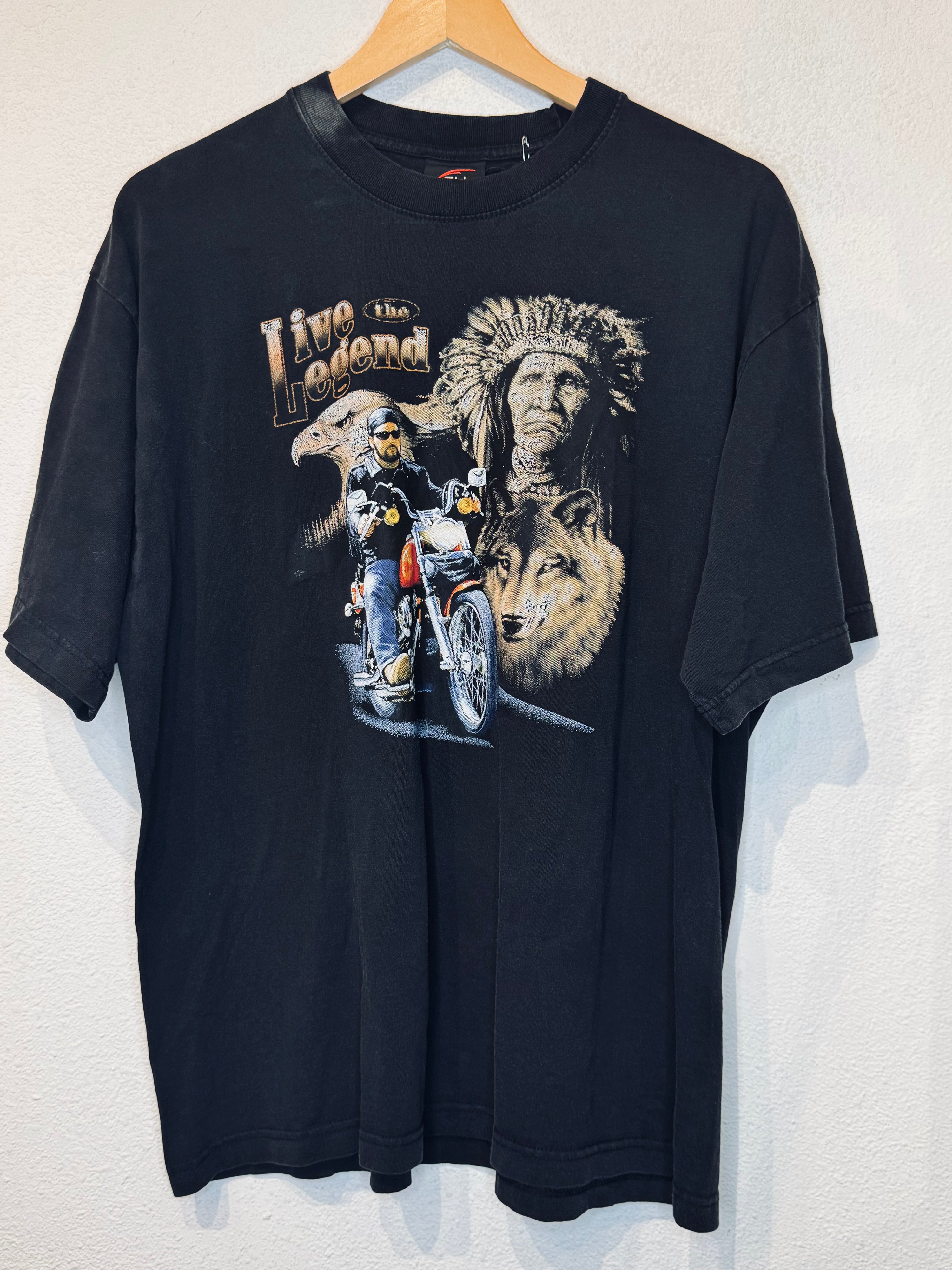 Live the Legend Moto Vintage Tee