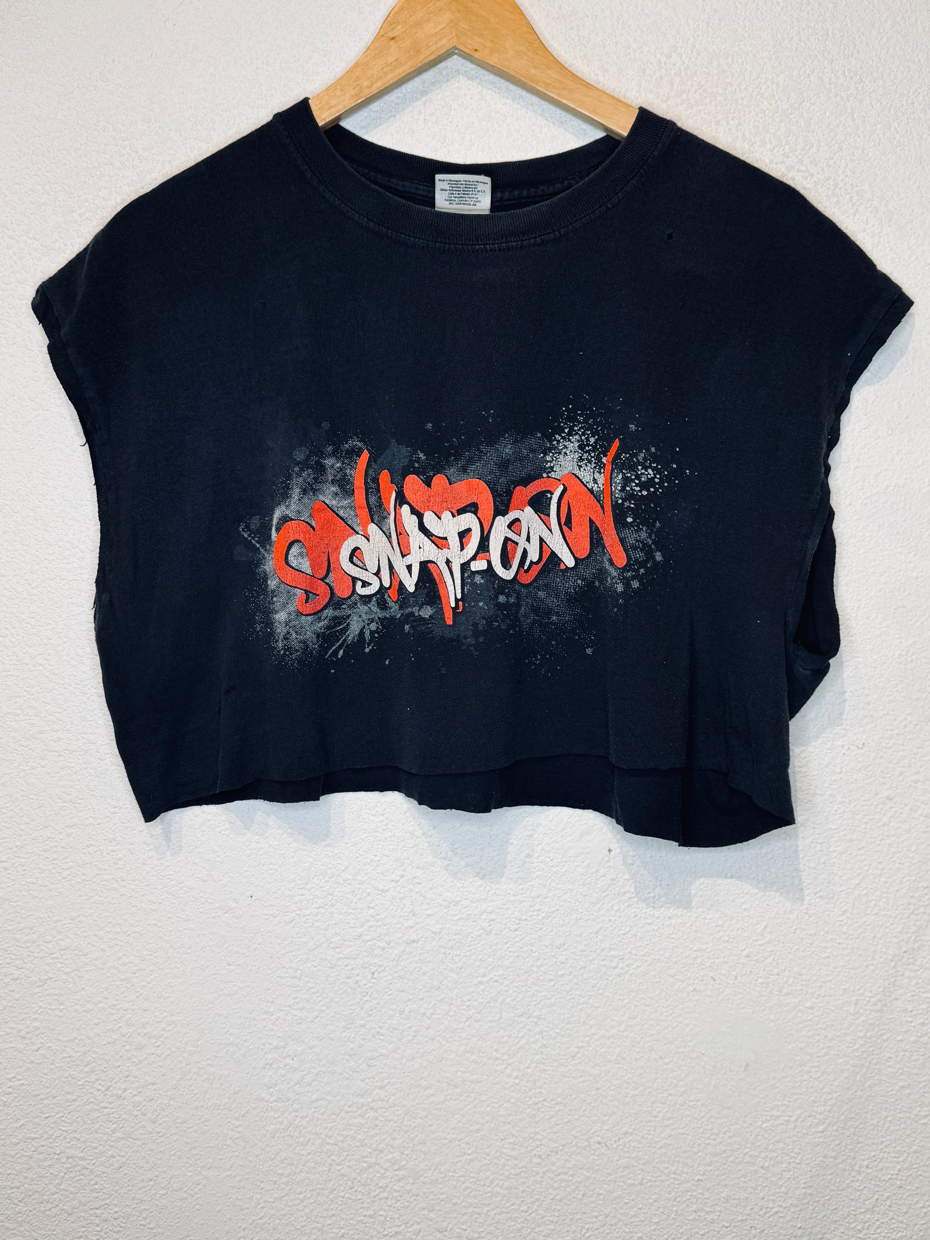 Snap On Vintage Crop Tank