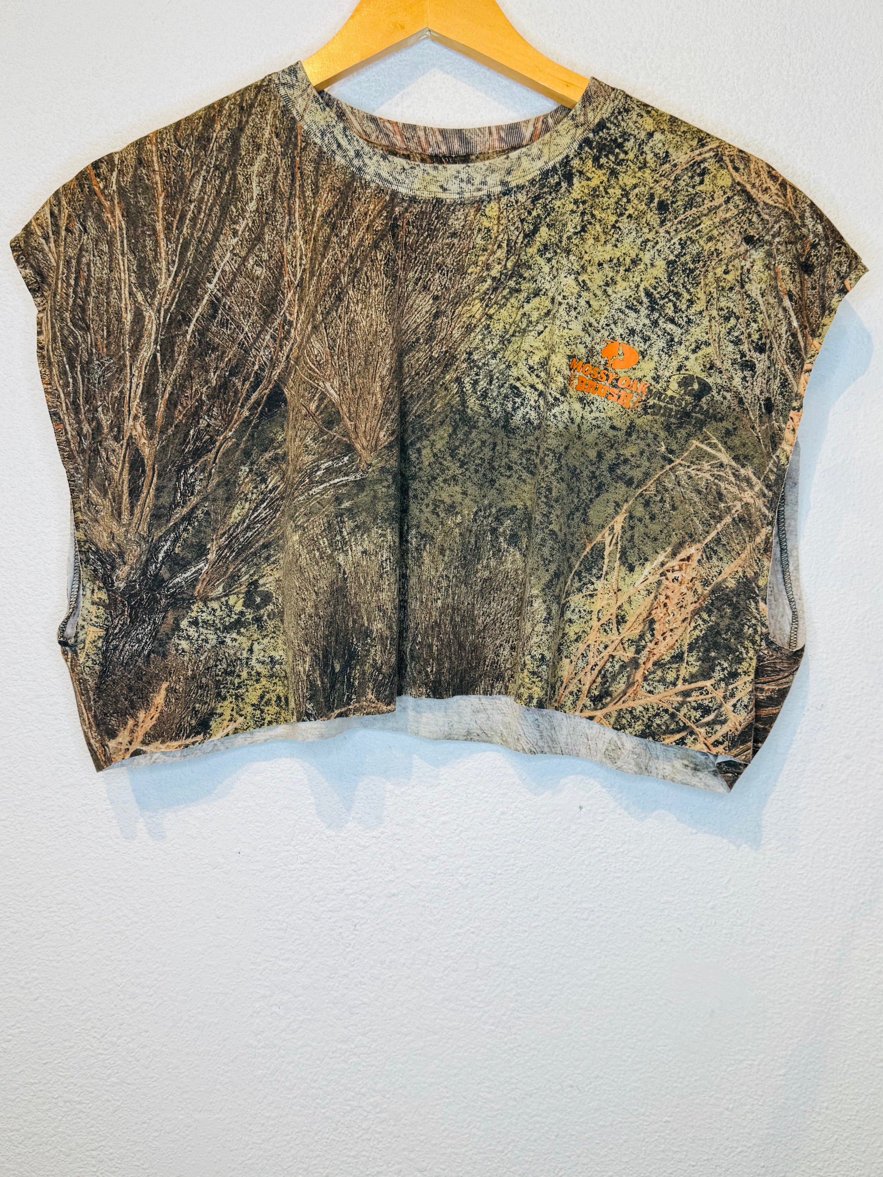 Mossy Oak Camo Vintage Crop Tank