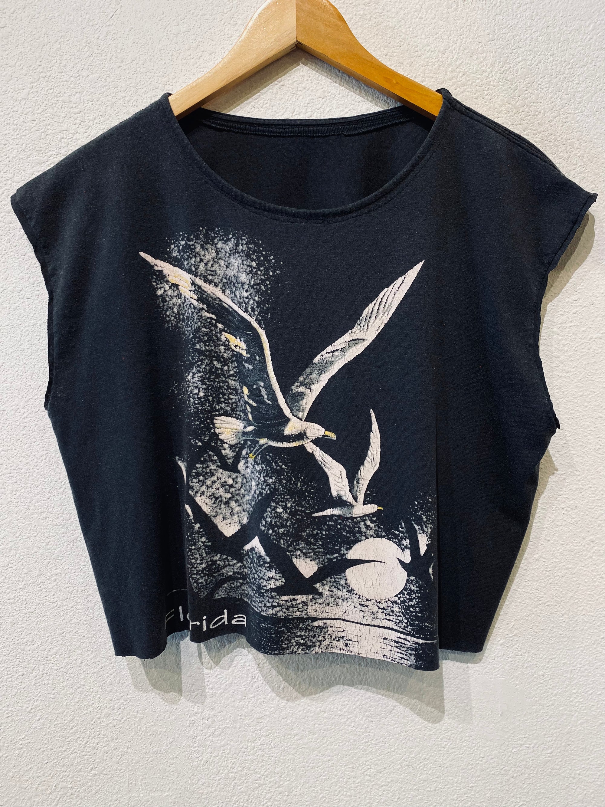 Florida Birds Vintage Crop Tank