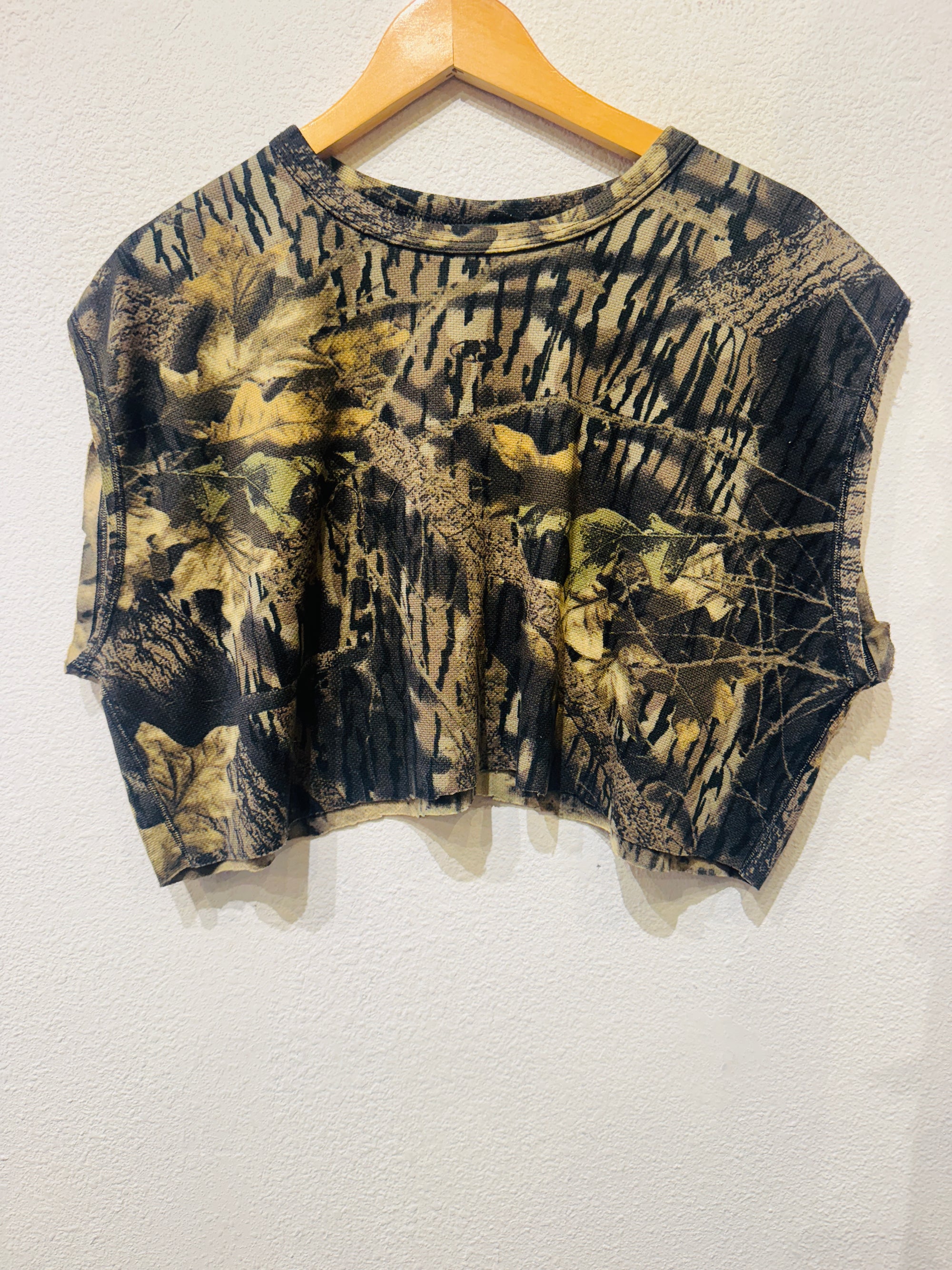 Thermal Dark Realtree Vintage Crop Tank