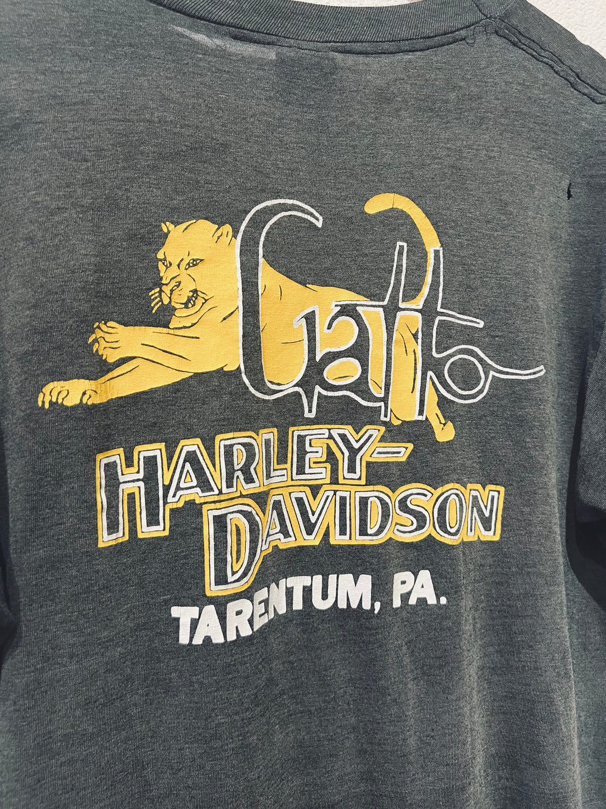 Not Just a T Shirt 3D Emblem Harley Vintage Tee