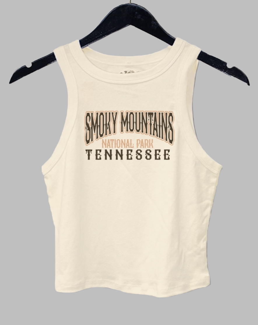 Smoky Mountains Crop Tank