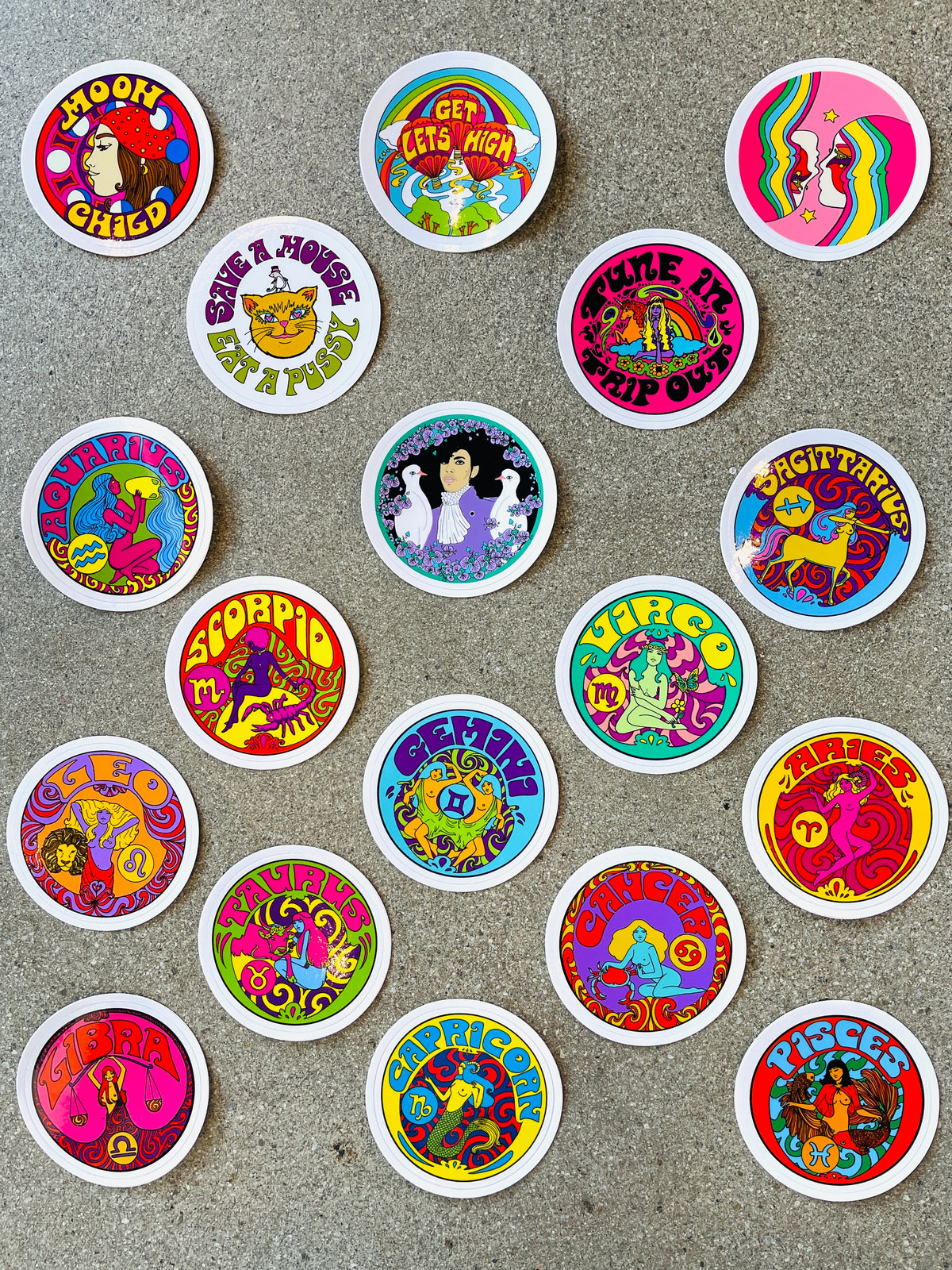 Astrology Stickers Astral Weekend