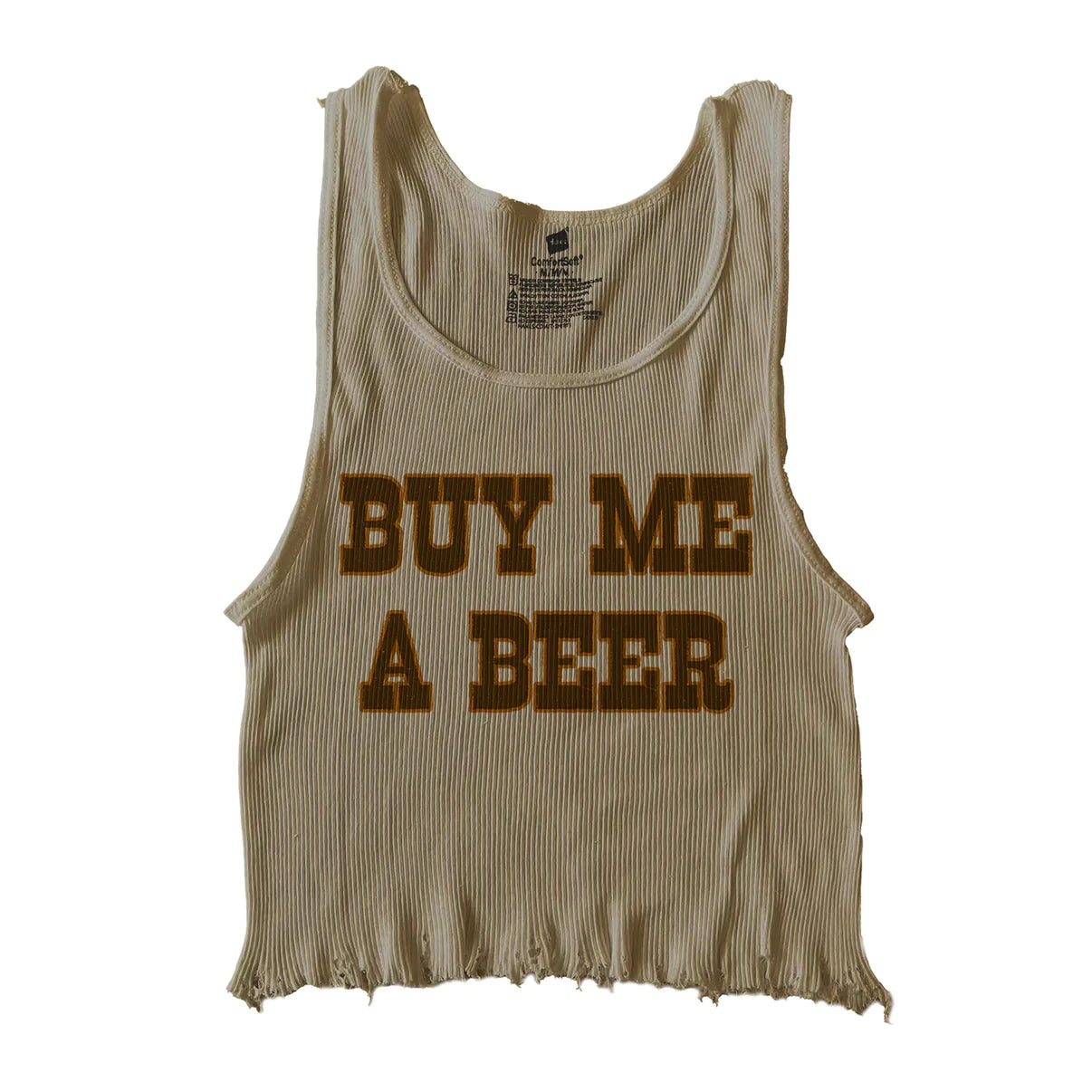 Buy Me a Beer Crop Tank Sleazy Rider