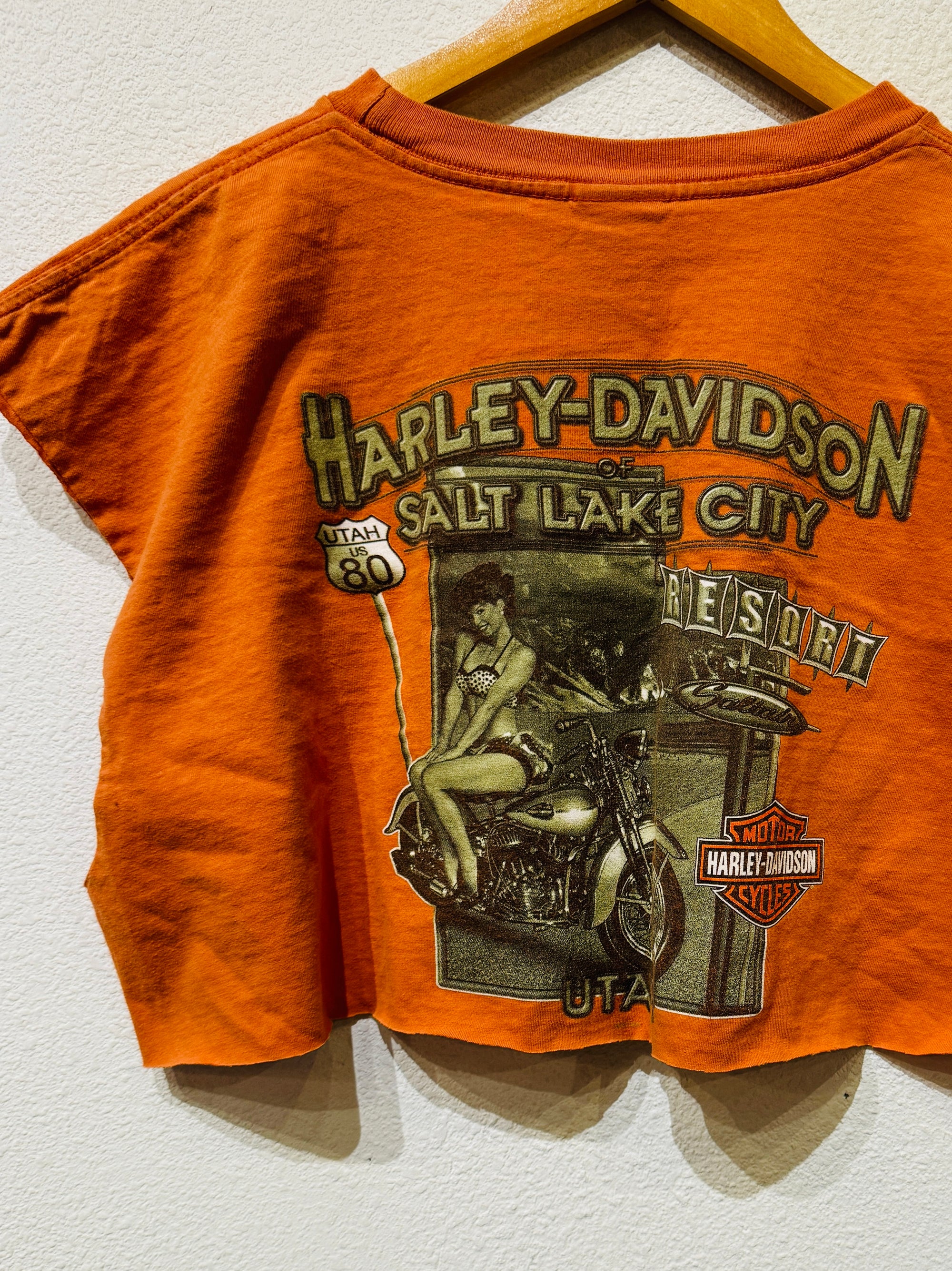 Salt Lake Harley Vintage Crop Tank