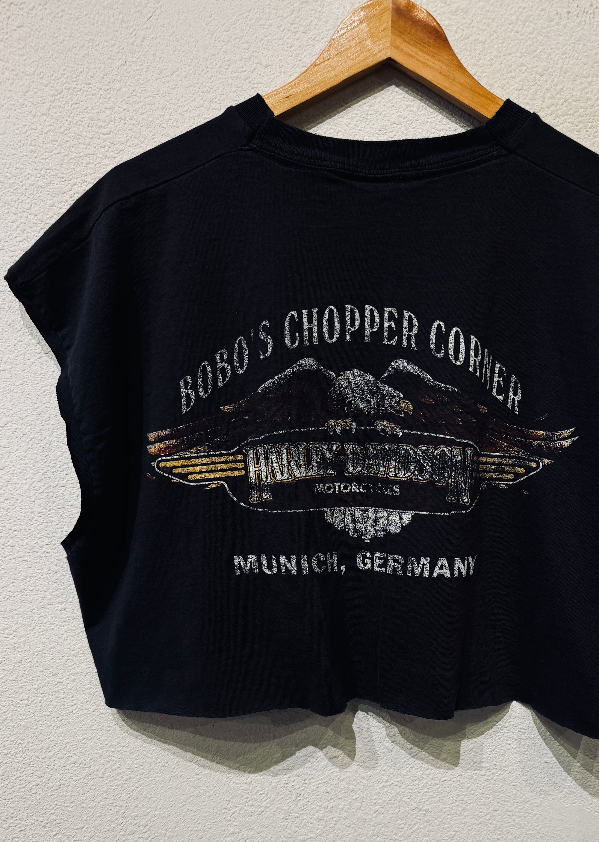 Germany Harley Vintage Crop Tank