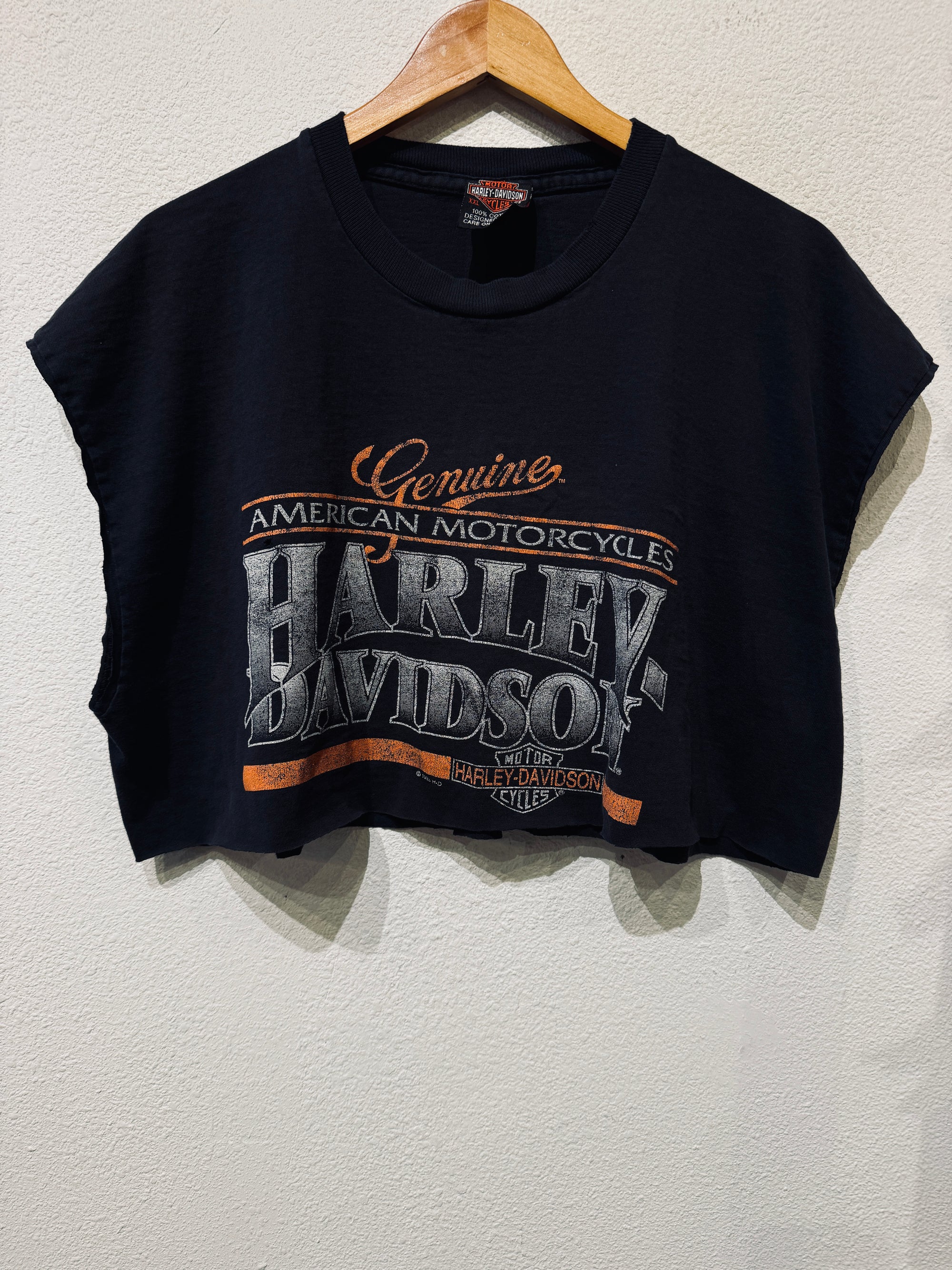 Germany Harley Vintage Crop Tank