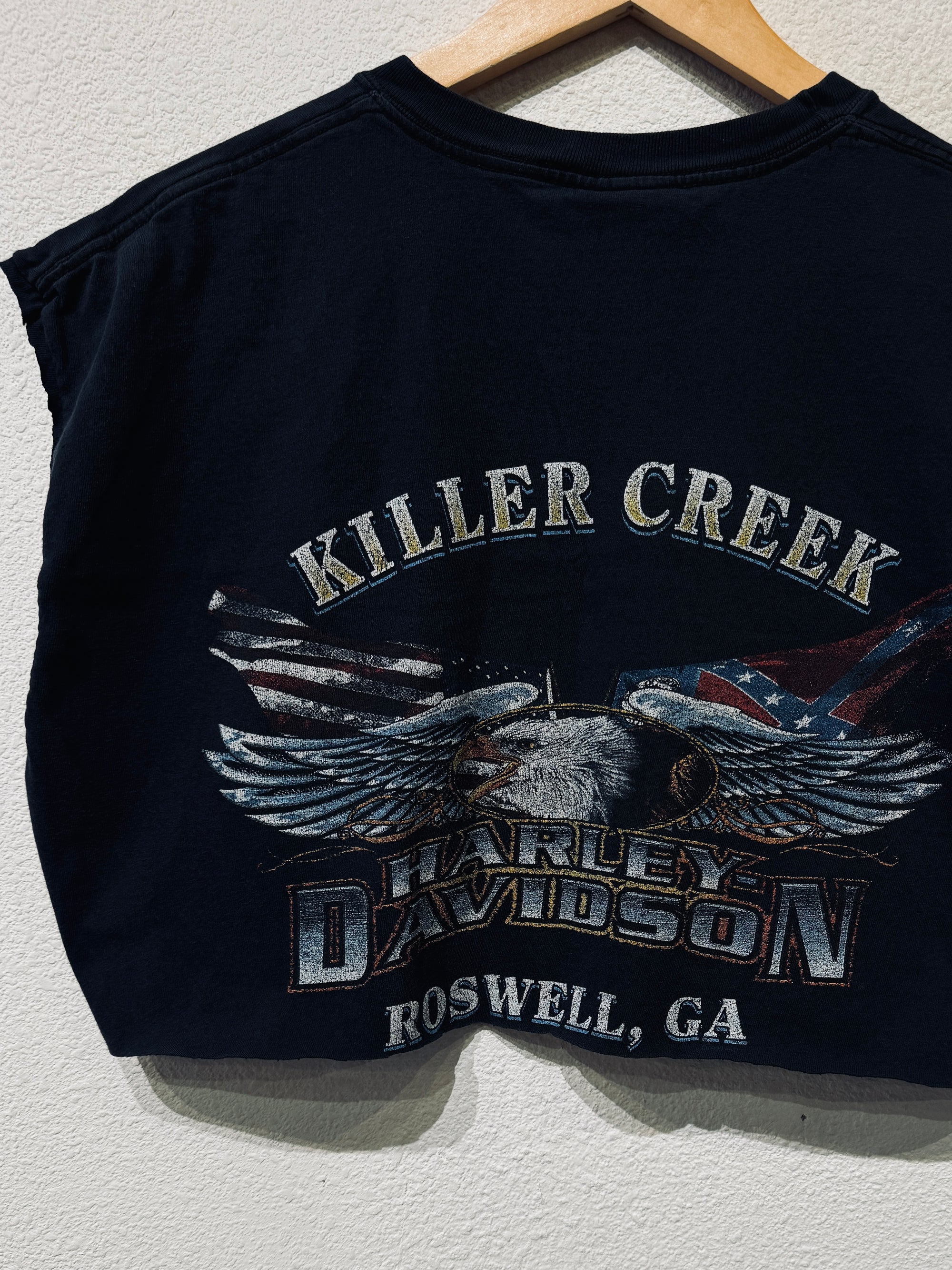 Killer Creek Harley Vintage Crop Tank