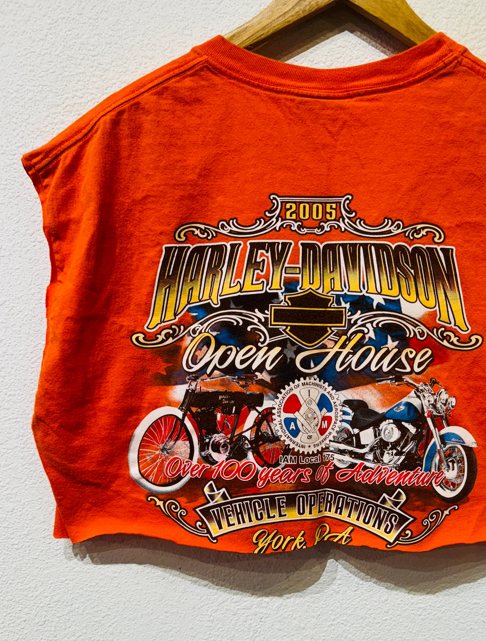 Open House Harley Vintage Crop Tank