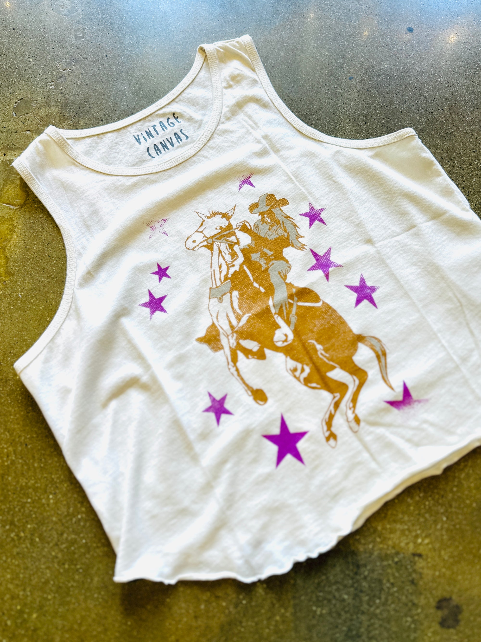 Cowgirl Crop Tank