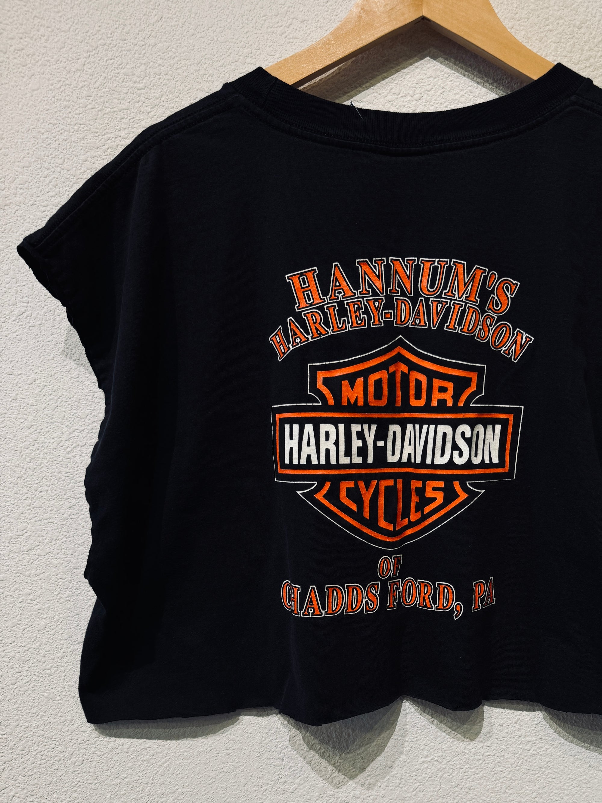 Hannum Harley Vintage Crop Tank