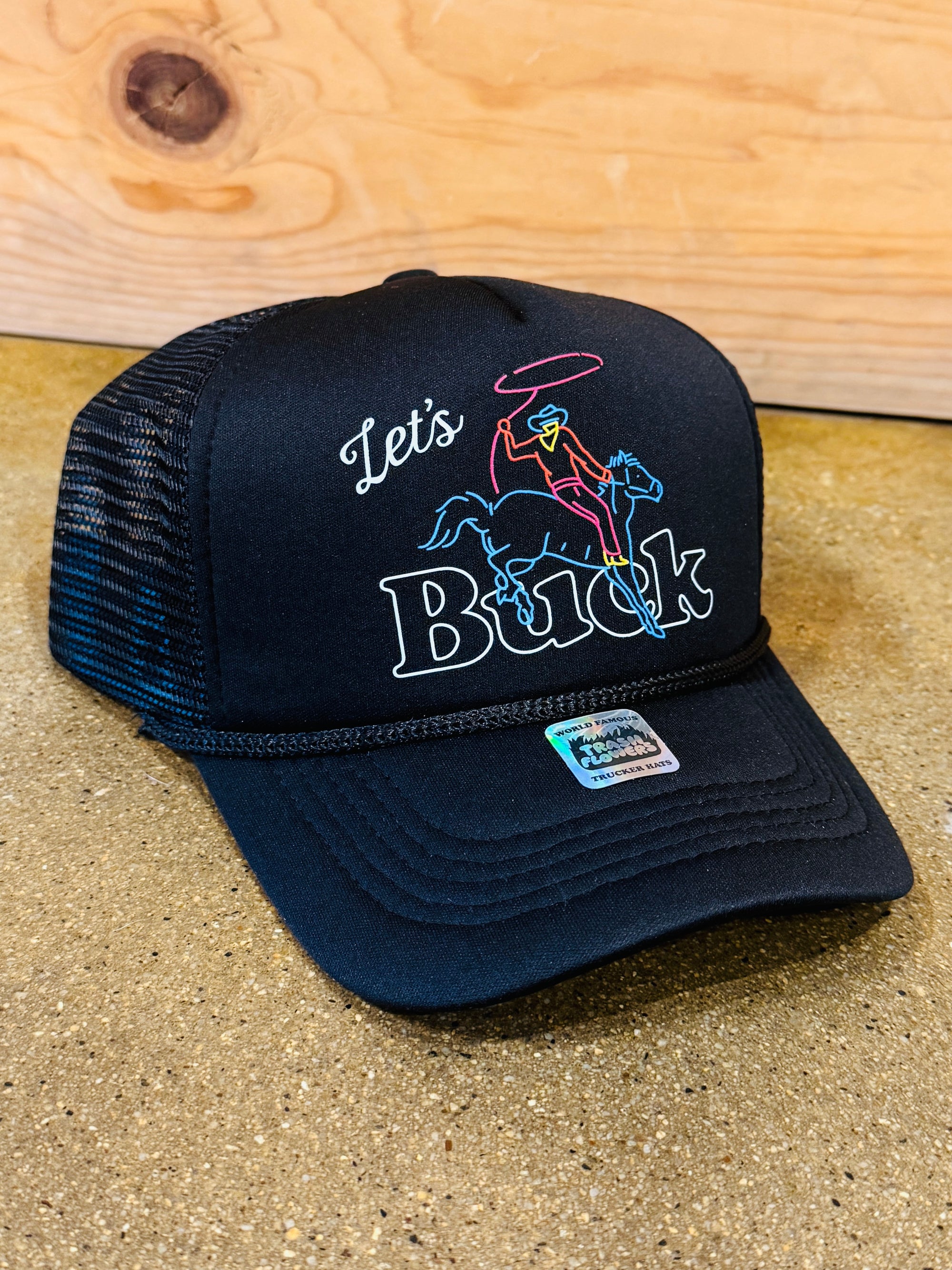 Lets Buck Trucker Hat