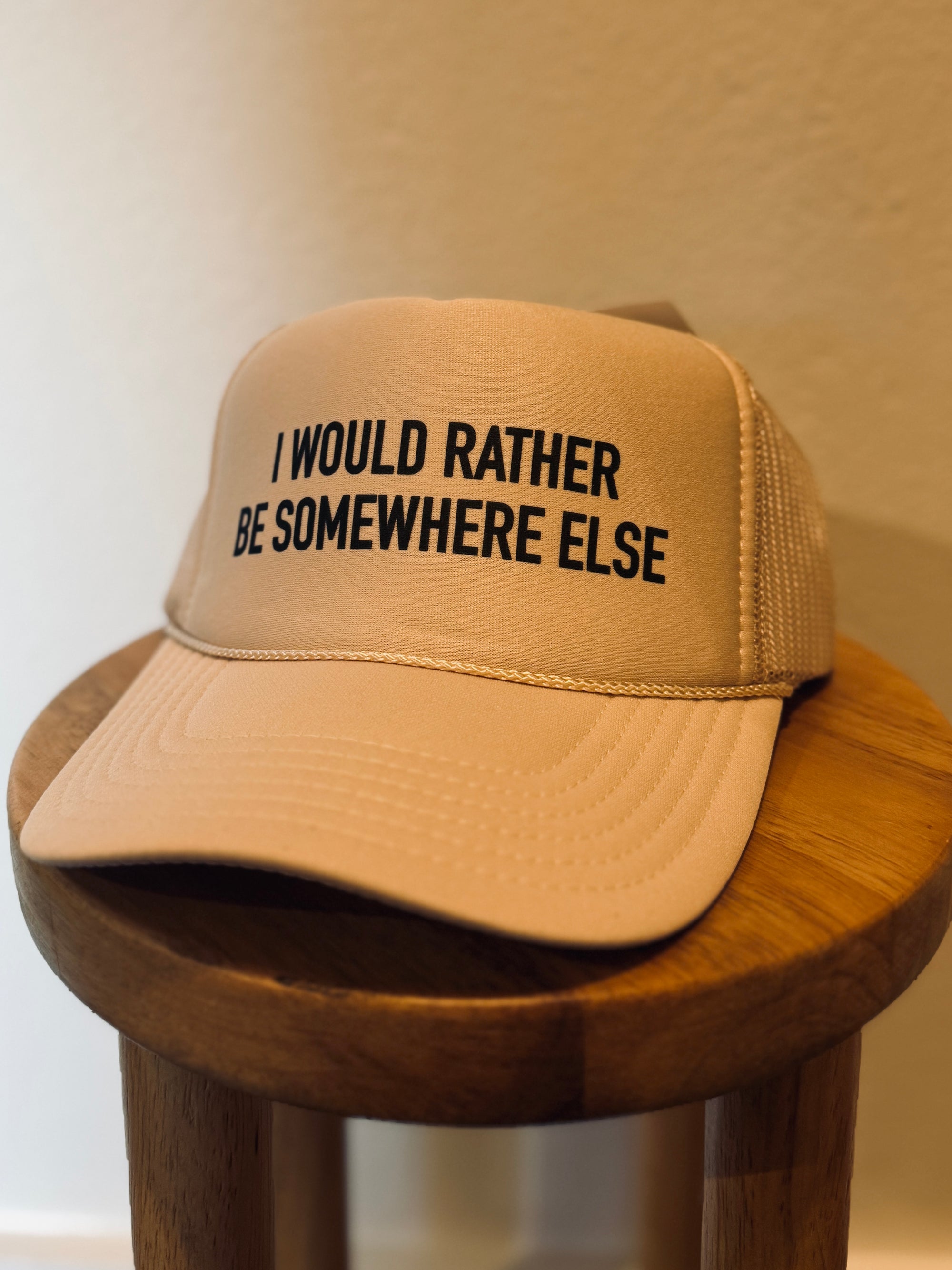 Somewhere Else Trucker Hat