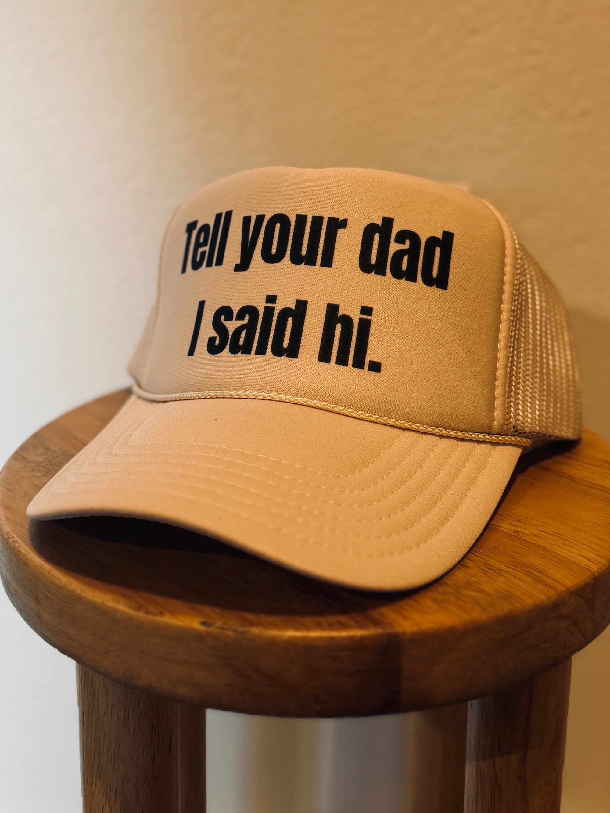 Hi Dad Trucker Hat