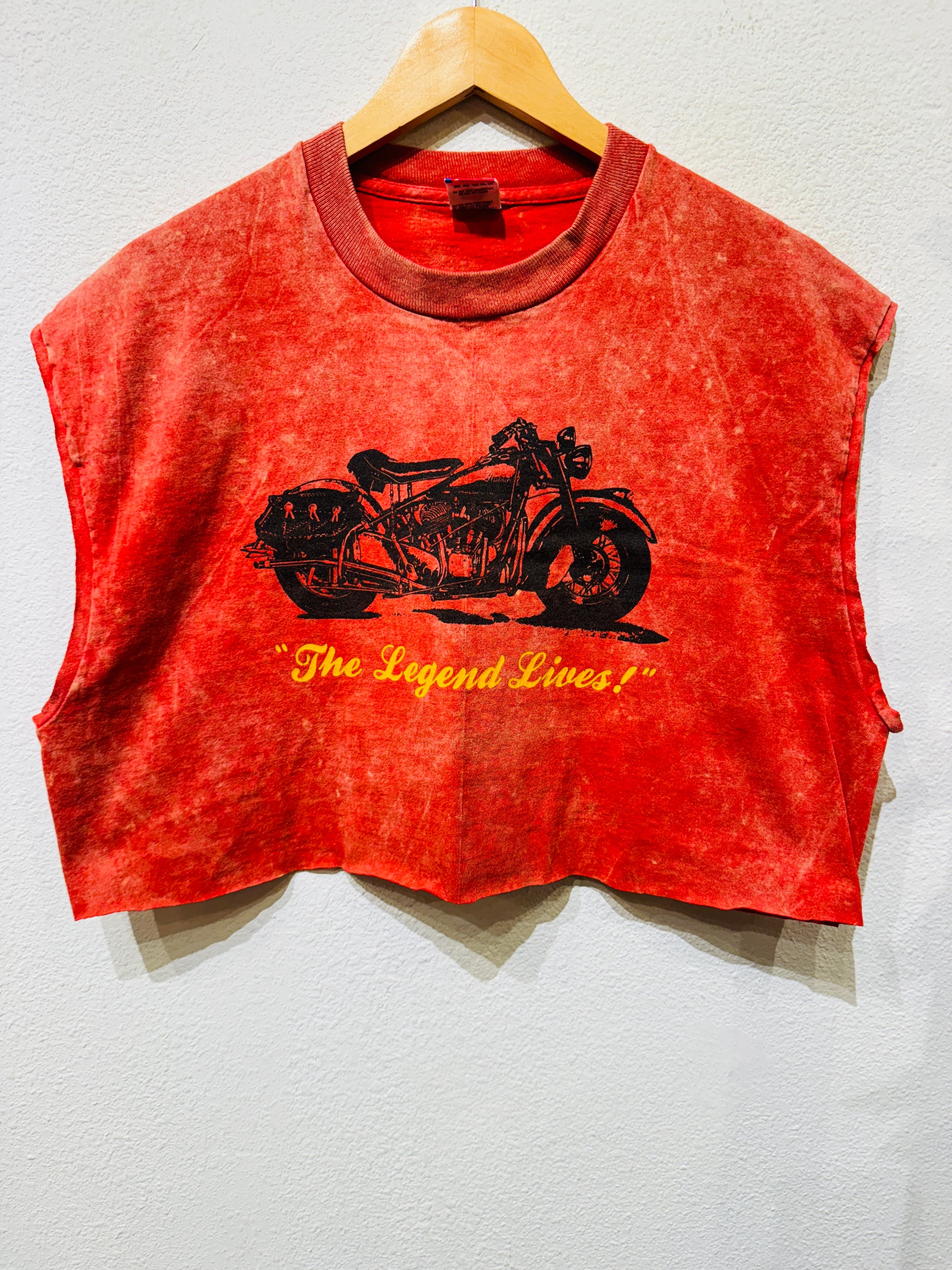 The Legend Lives Vintage Crop Tank