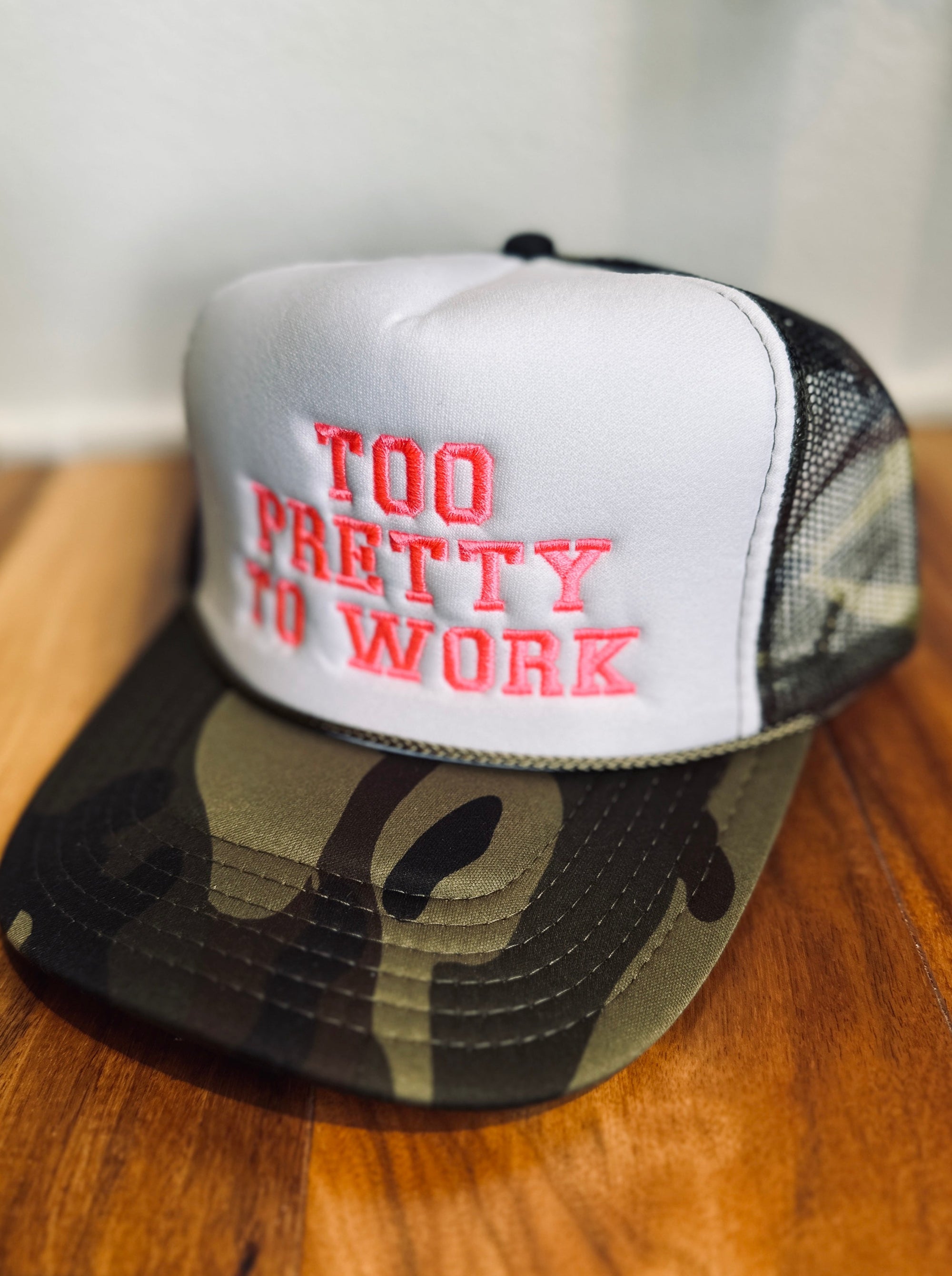 Too Pretty Trucker Hat