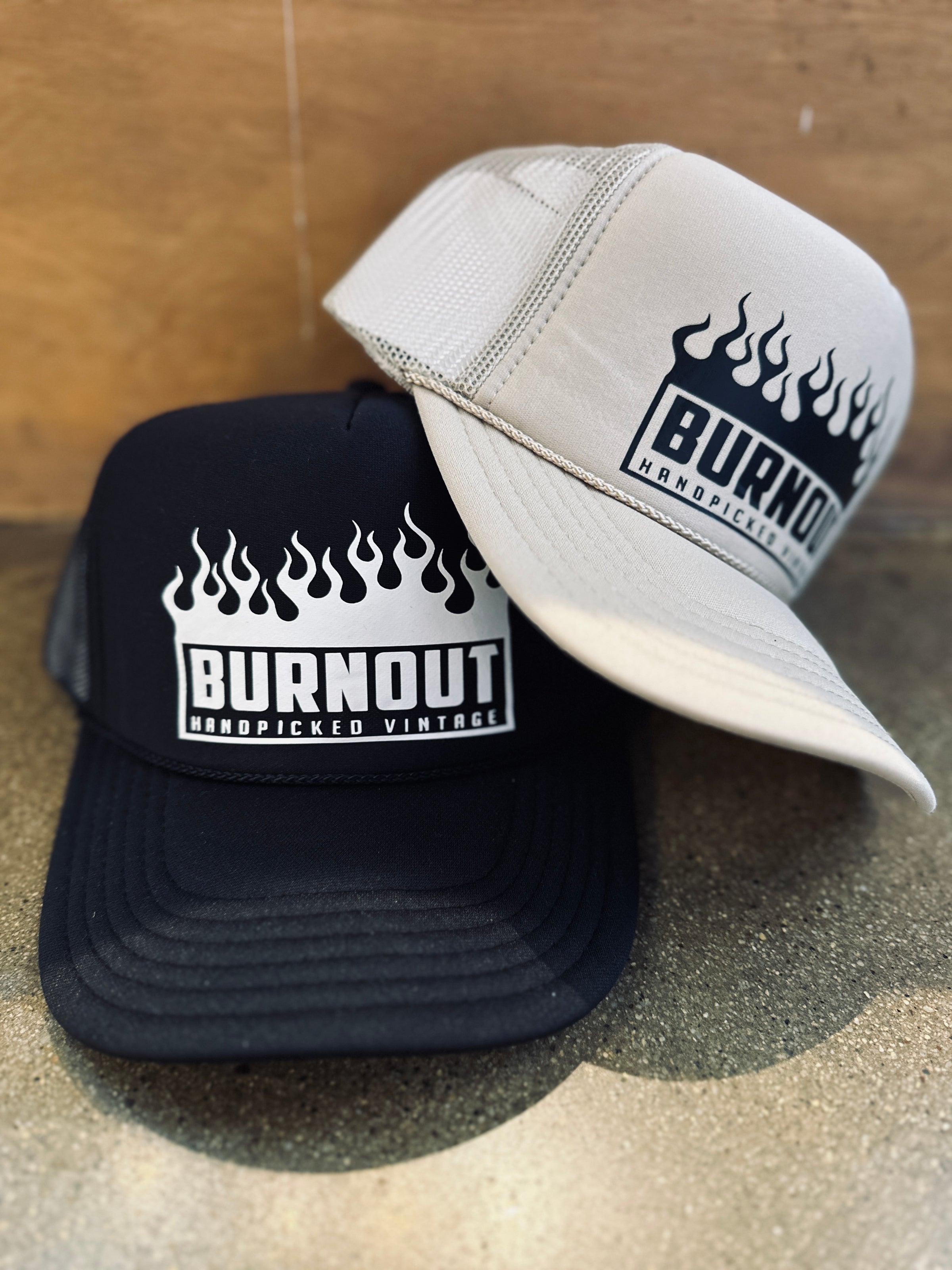 Burnout Trucker Hat