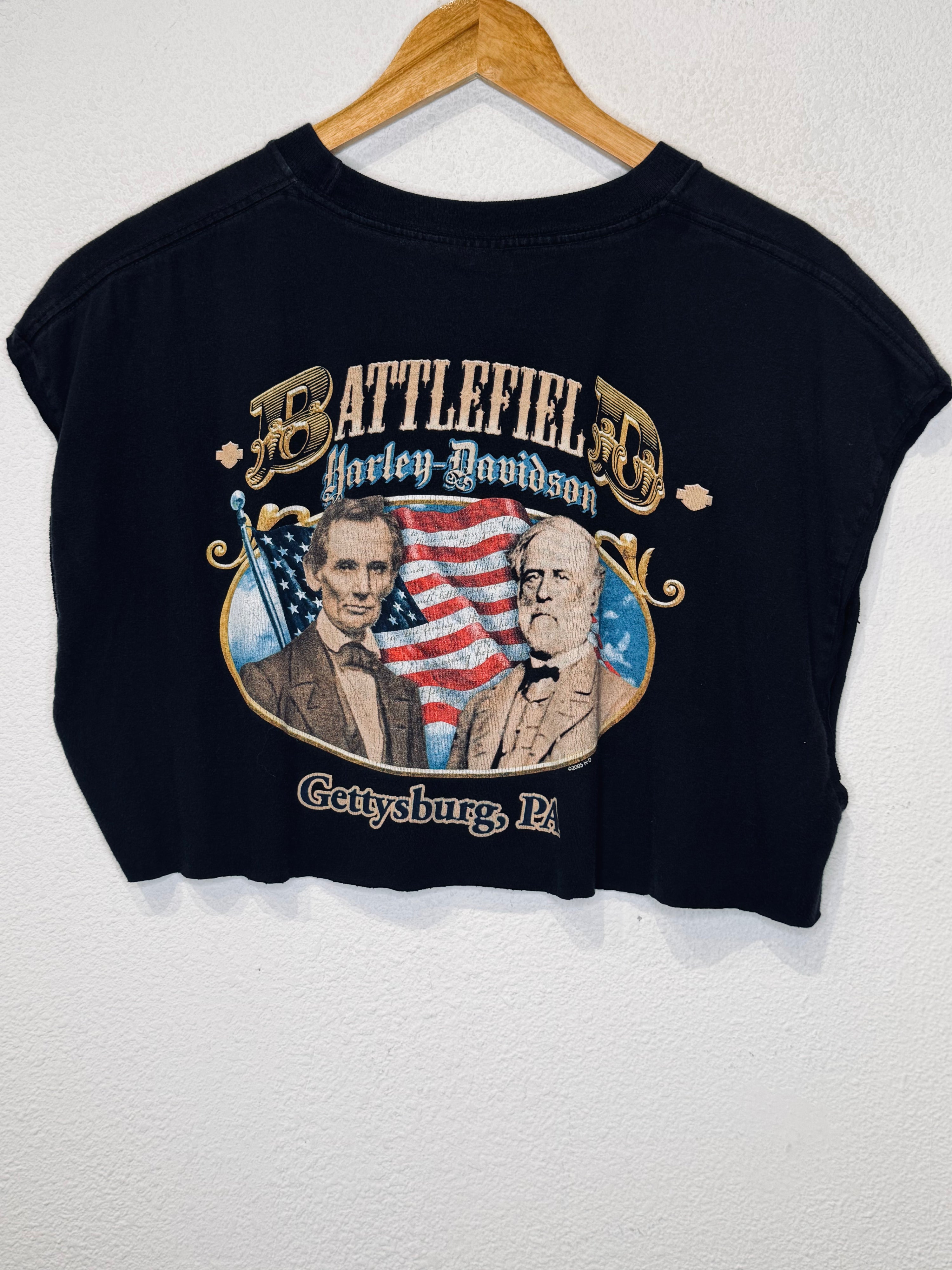 Battlefield Harley Vintage Crop Tank