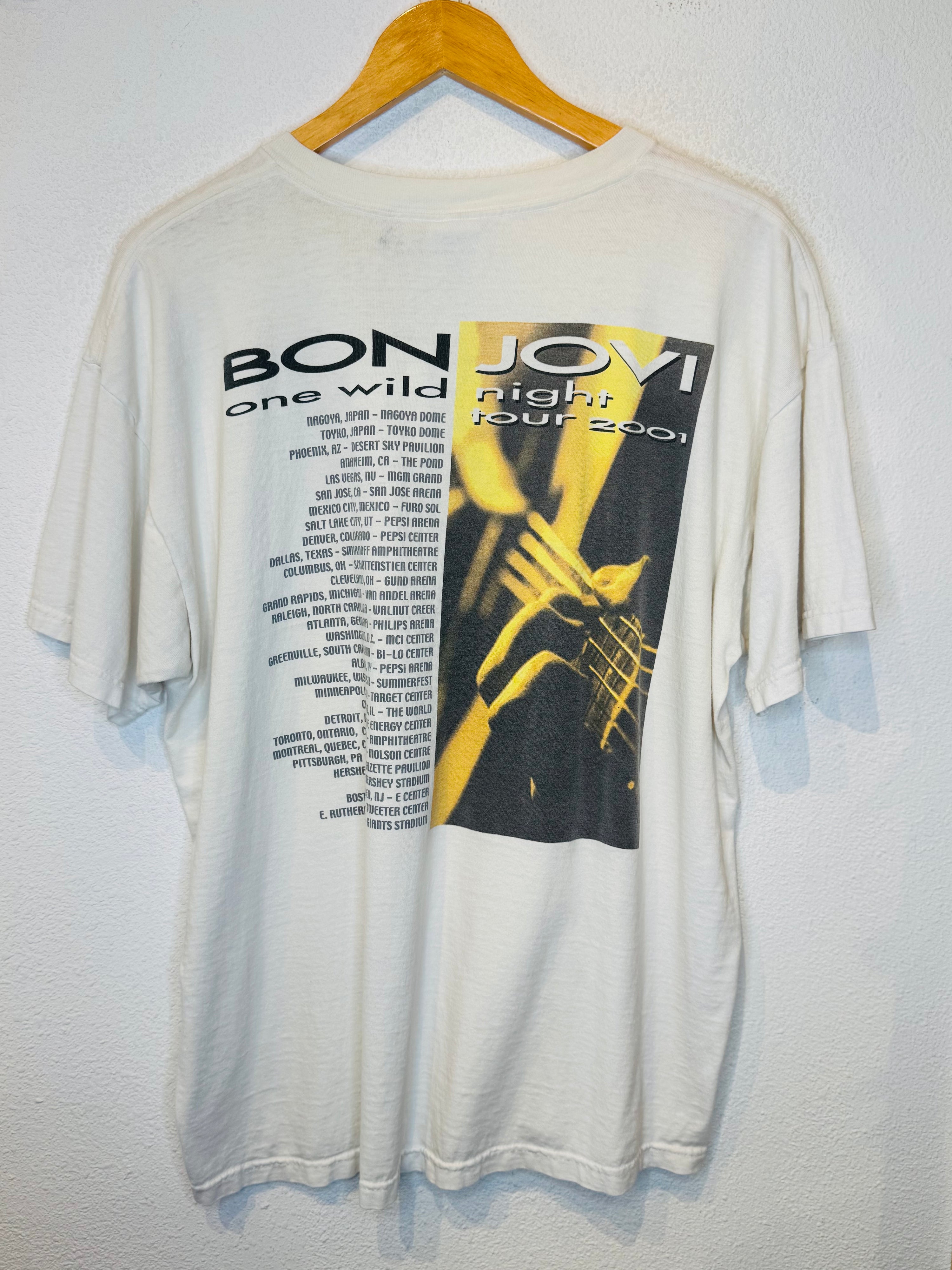 Bon Jovi Wild Night Vintage Tee