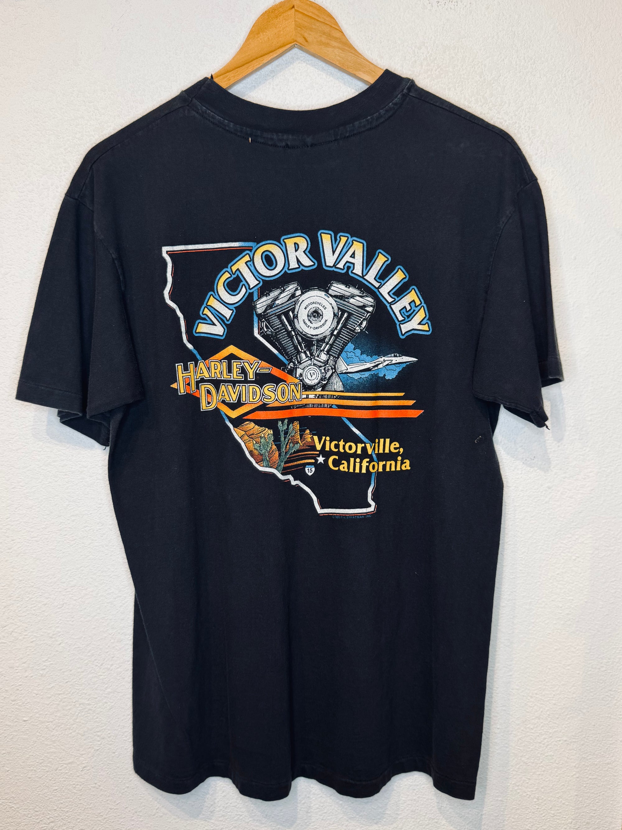 Real Men Harley Vintage Tee