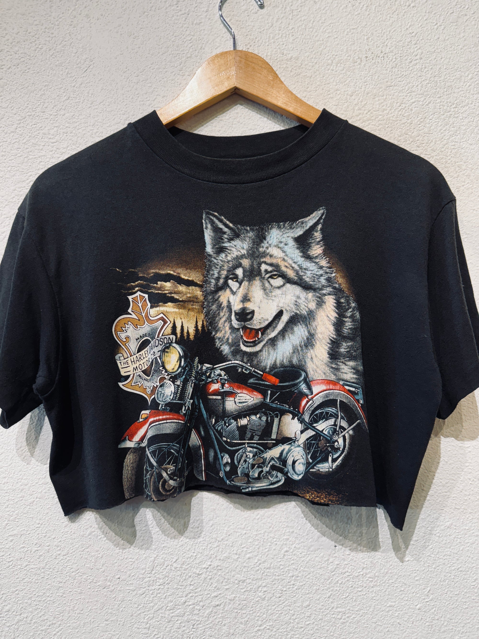 Berlin Harley Vintage Crop Tee