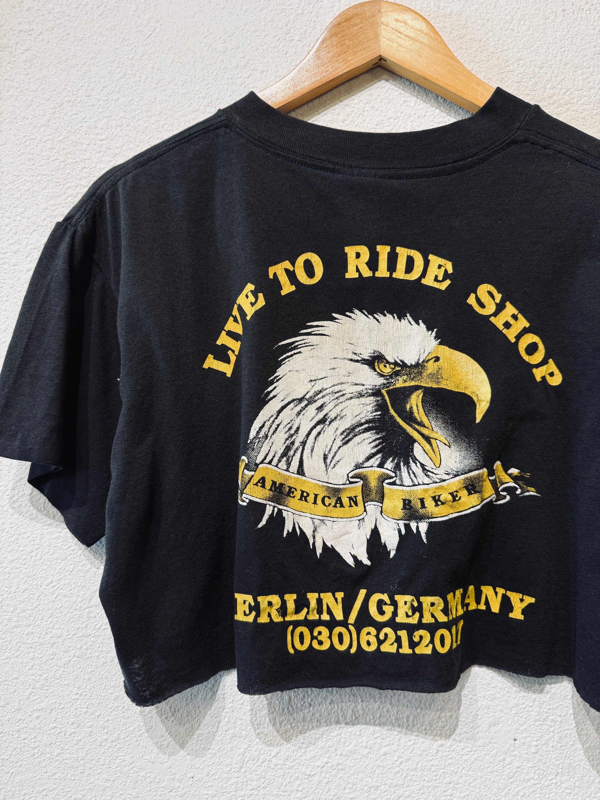 Berlin Harley Vintage Crop Tee