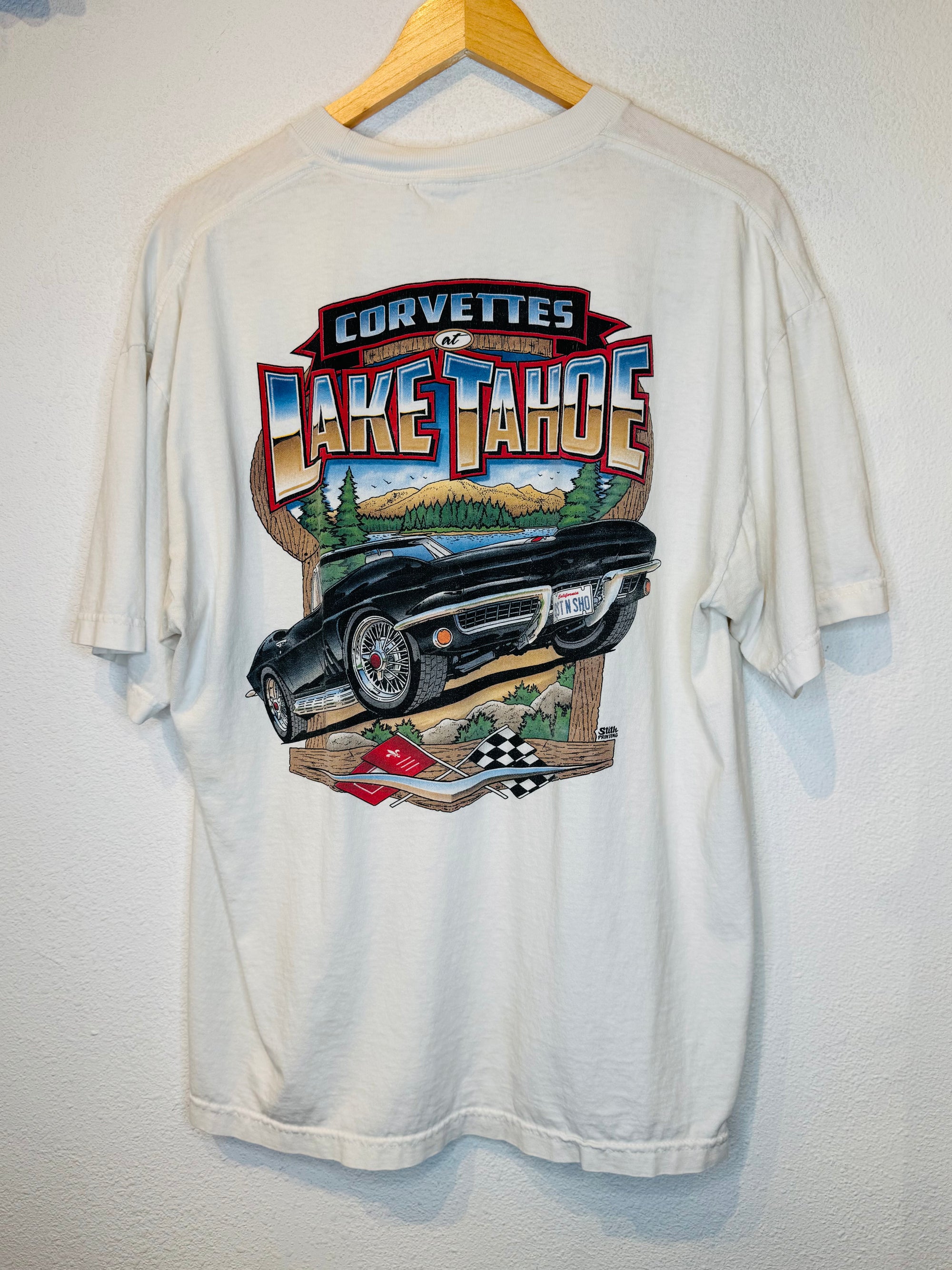 Tahoe Corvette Vintage Tee