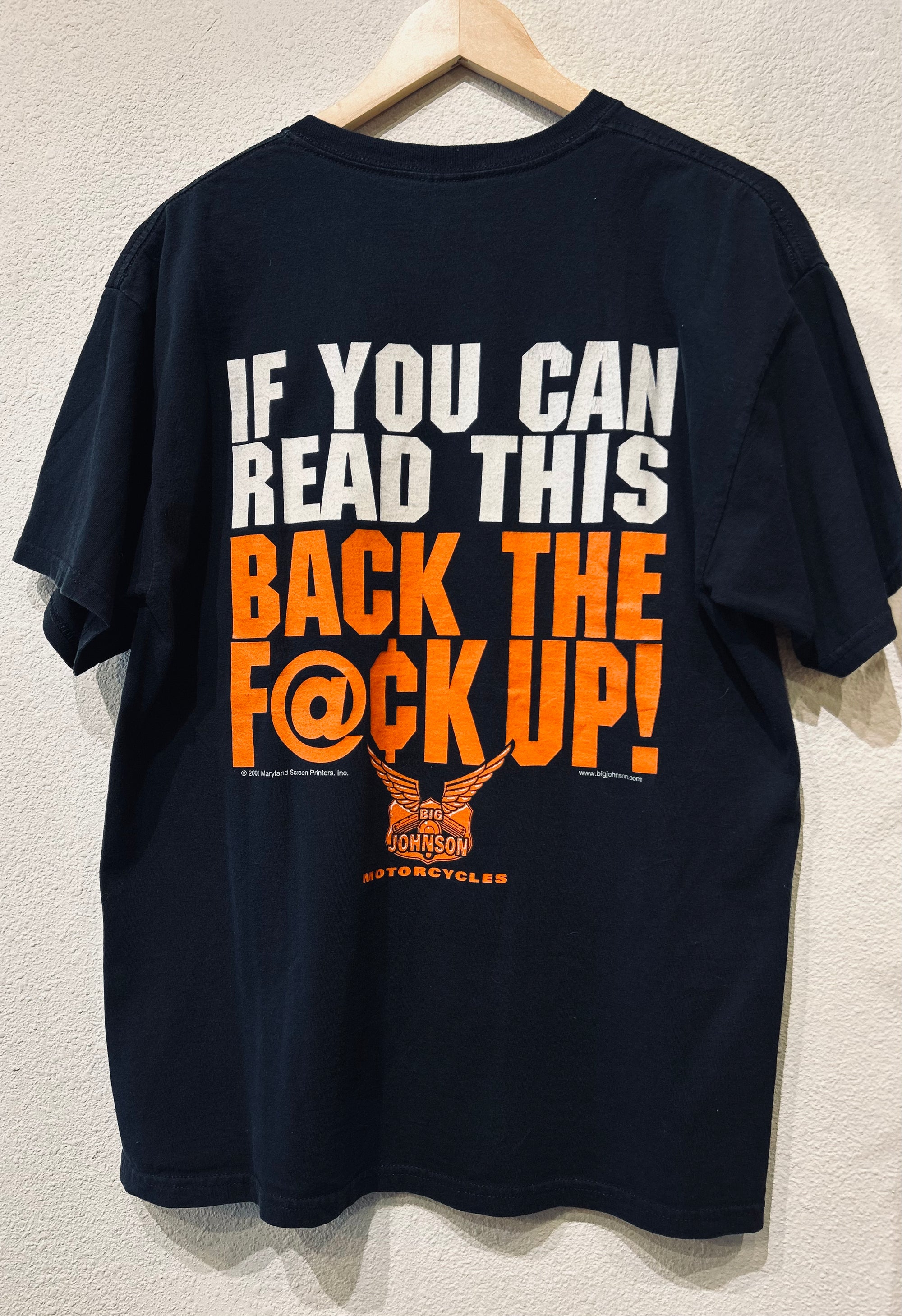 Big Johnson Back Up Vintage Tee