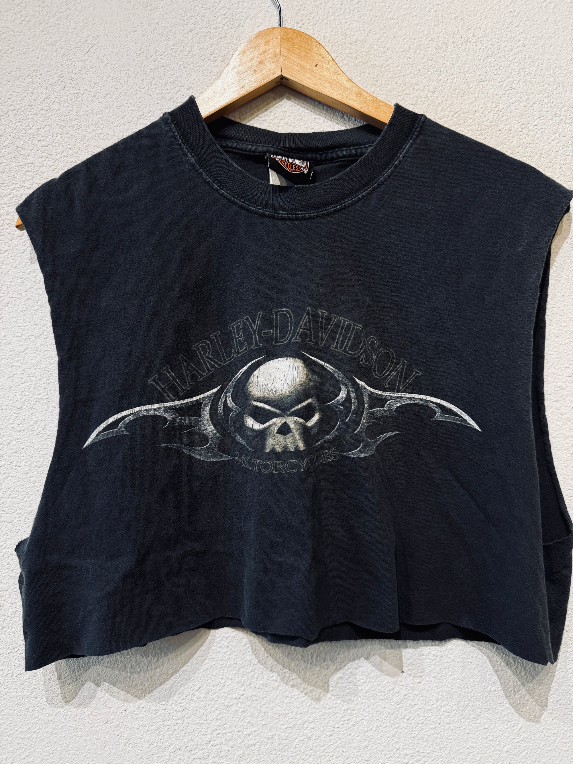 House of Harley Vintage Crop Tank