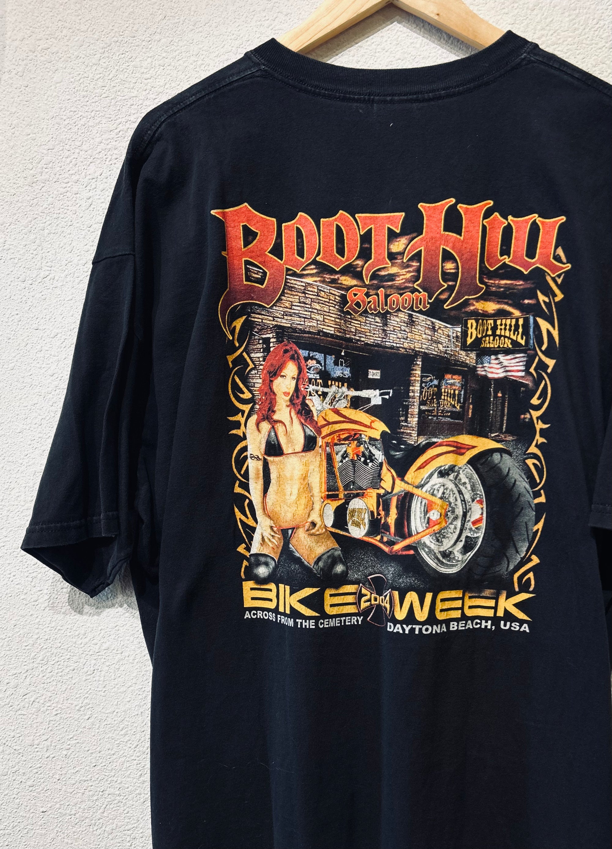 Boothill Saloon Bike Week '04 Vintage Tee