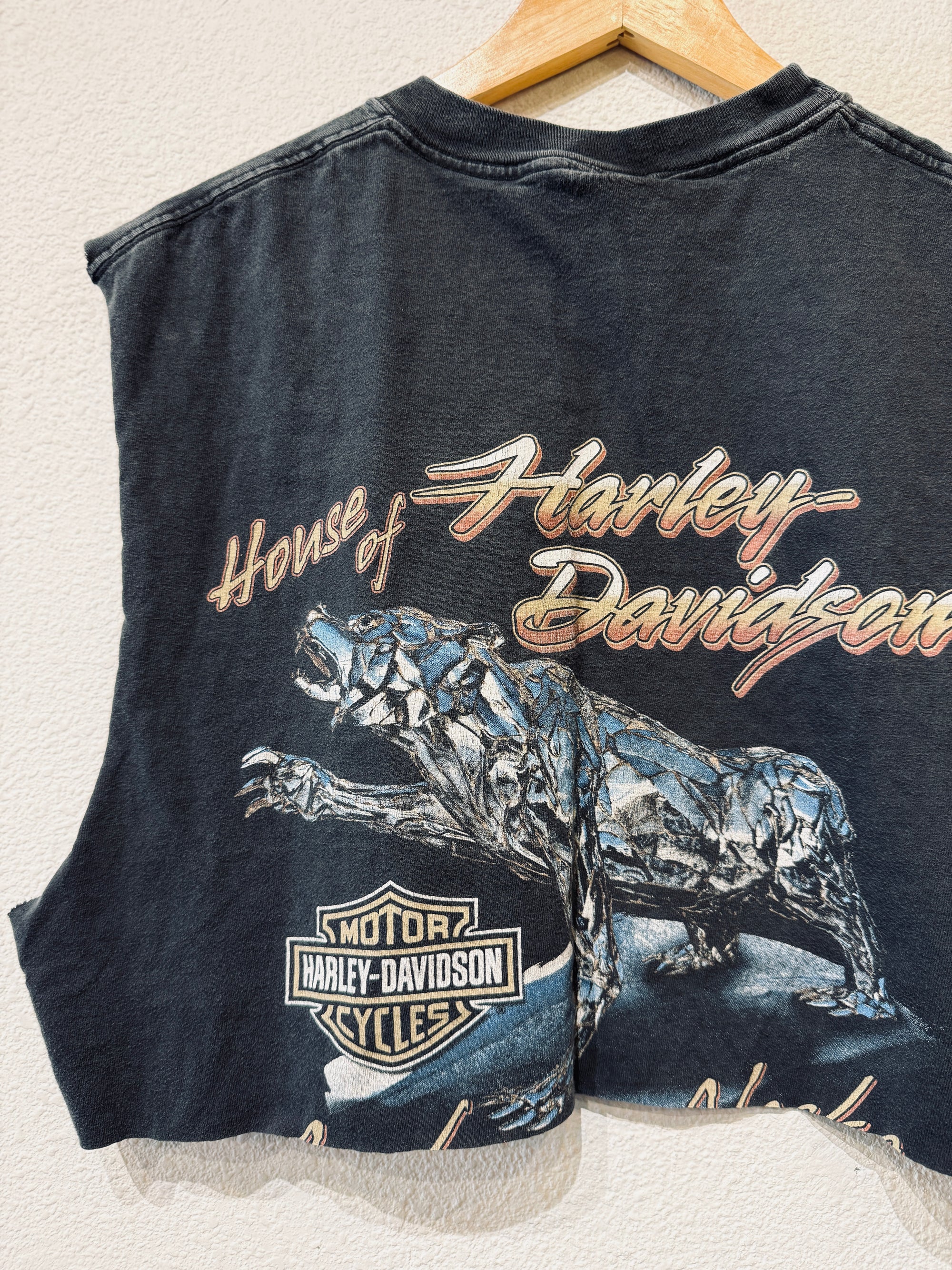 House of Harley Vintage Crop Tank