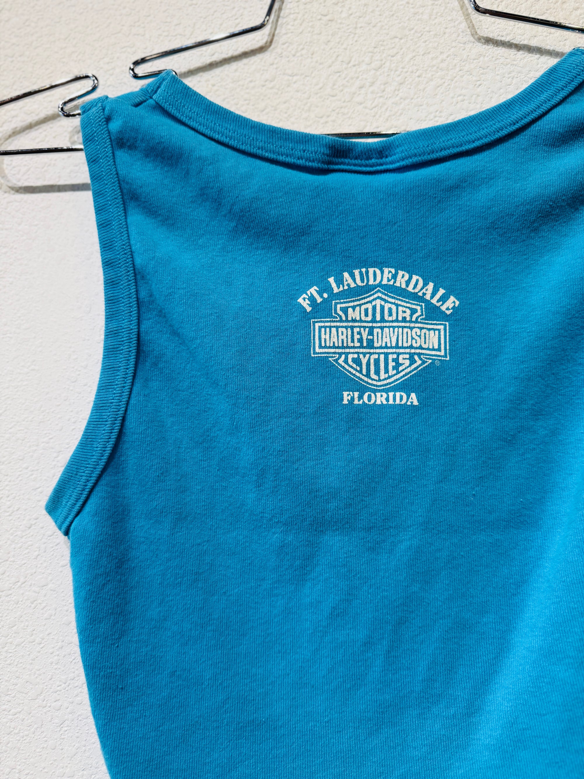 Florida Harley Vintage Crop Tank