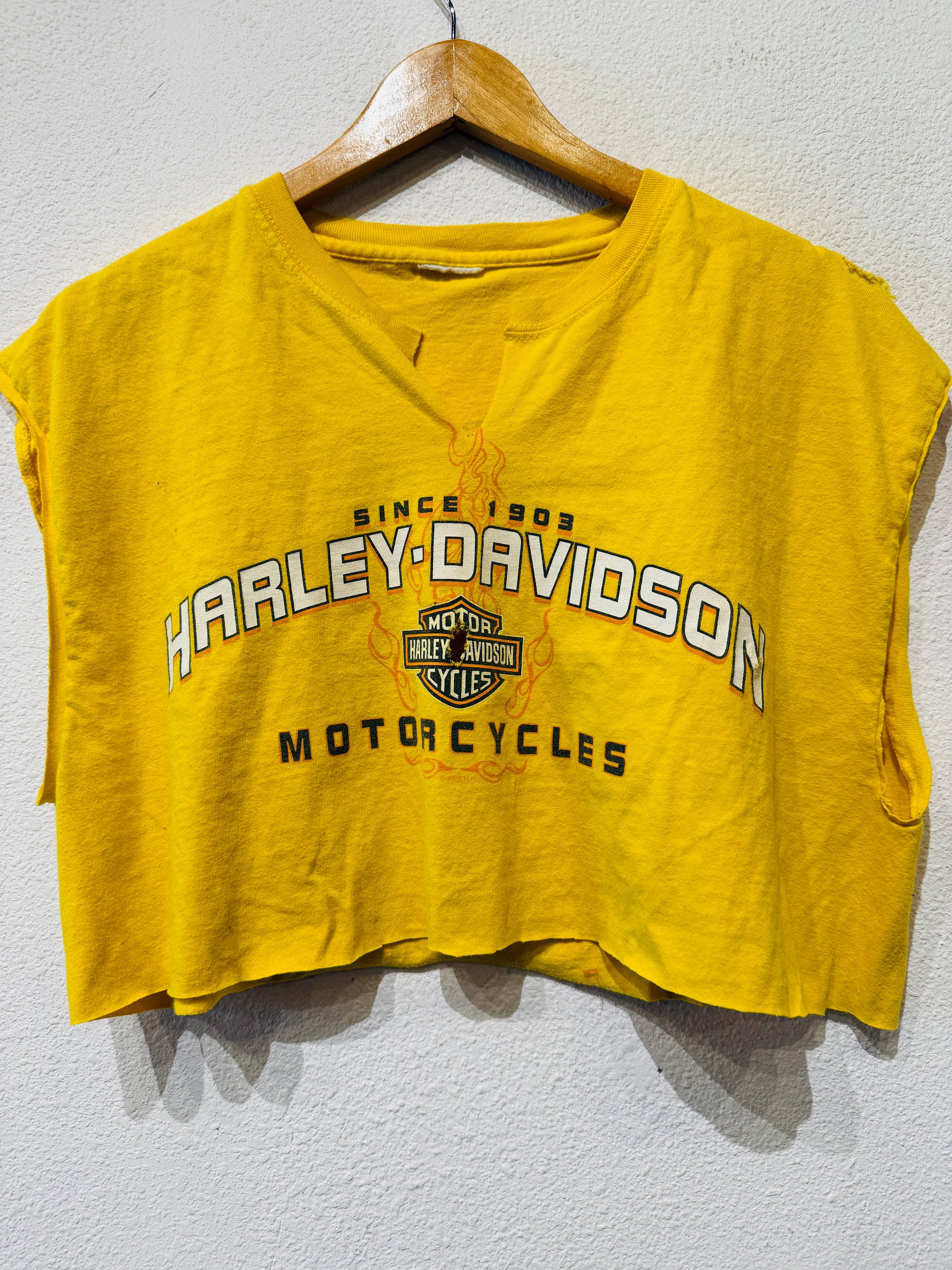 Freedom Harley Vintage Crop Tank