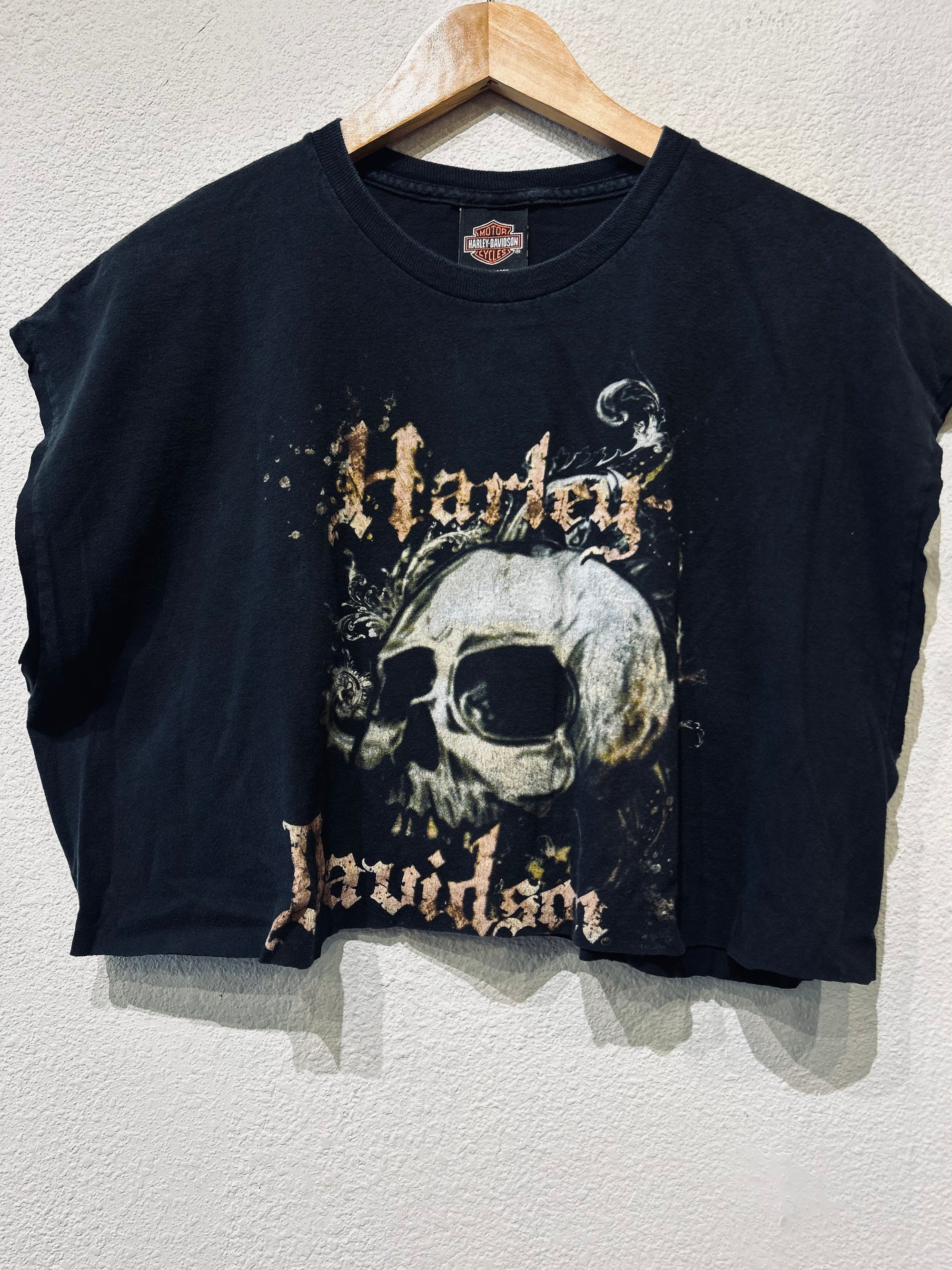 San Antonio Harley Vintage Crop Tank
