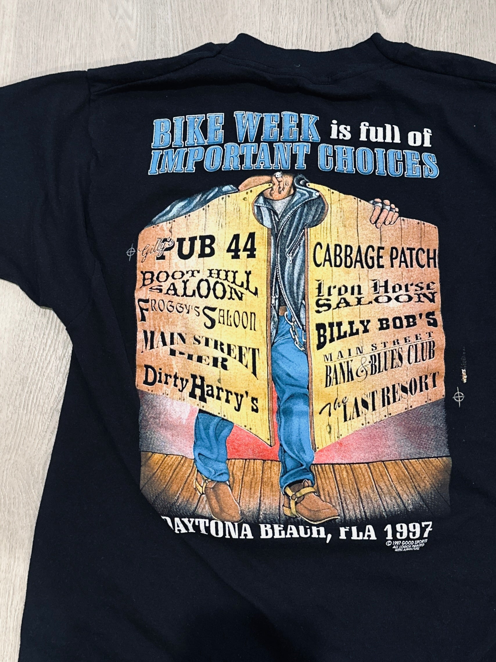 Bike Week '97 Choices Vintage Tee