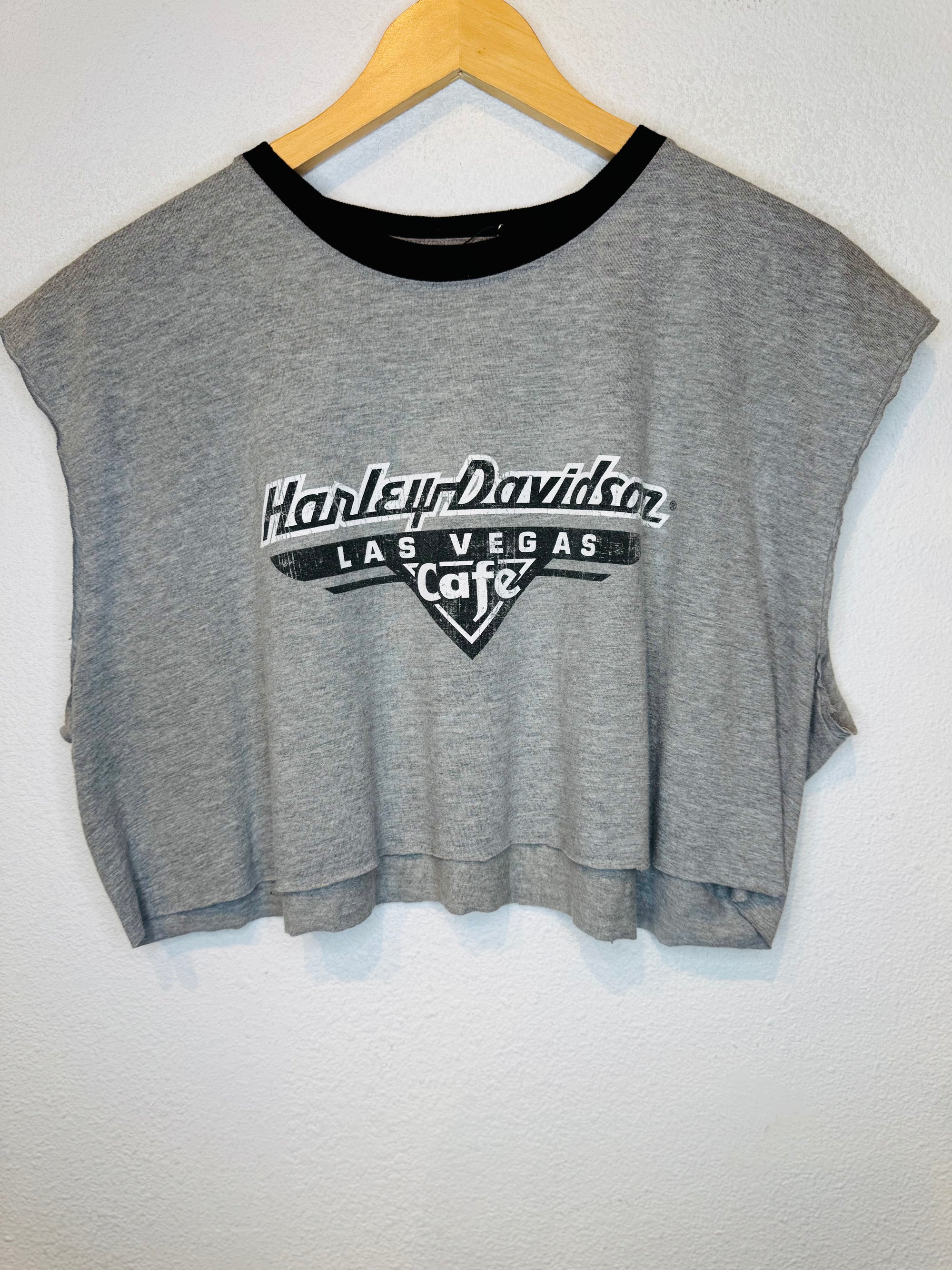Harley Cafe Vintage Crop Tank