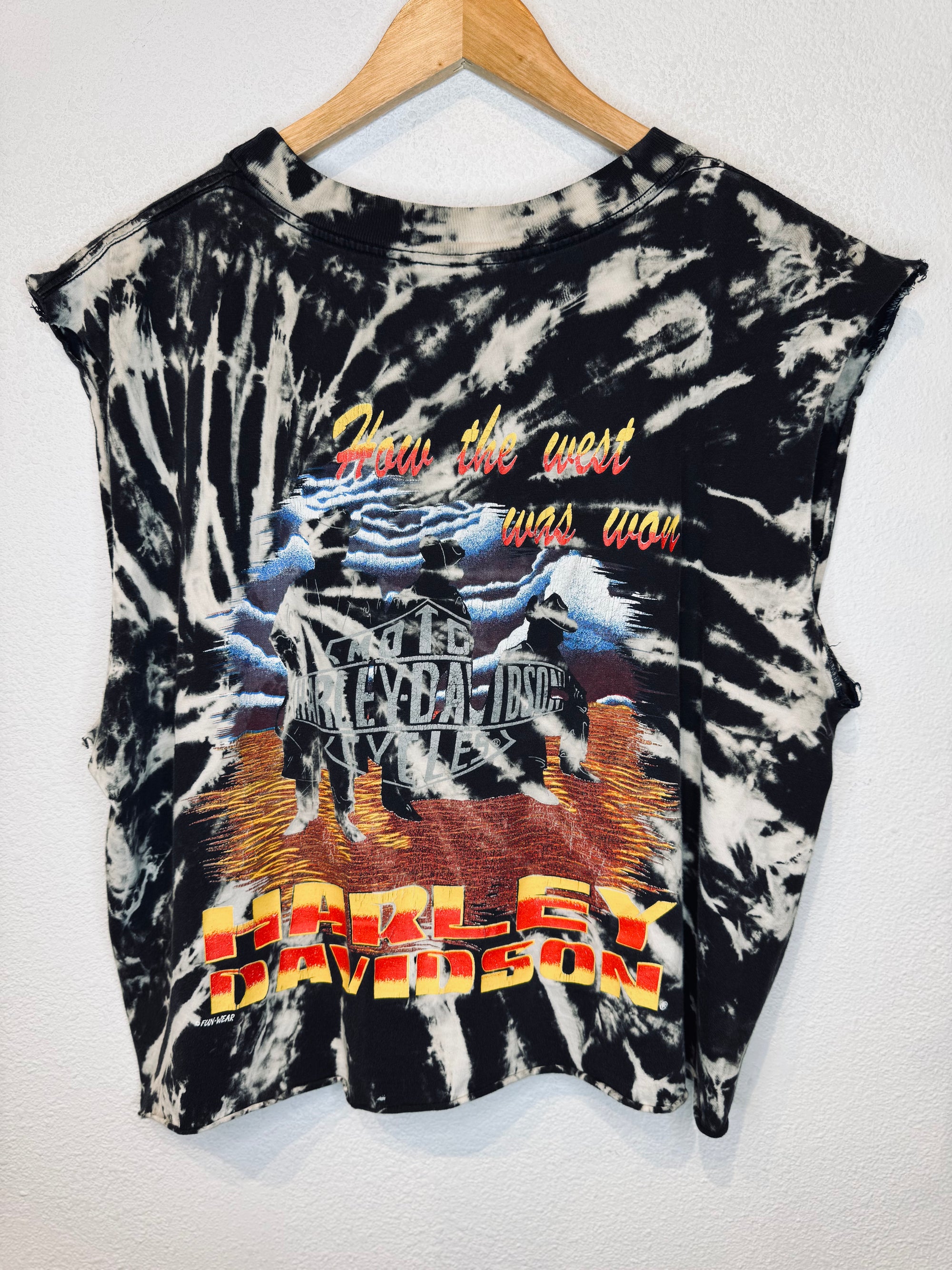 West Was Won Harley Vintage Crop Tank