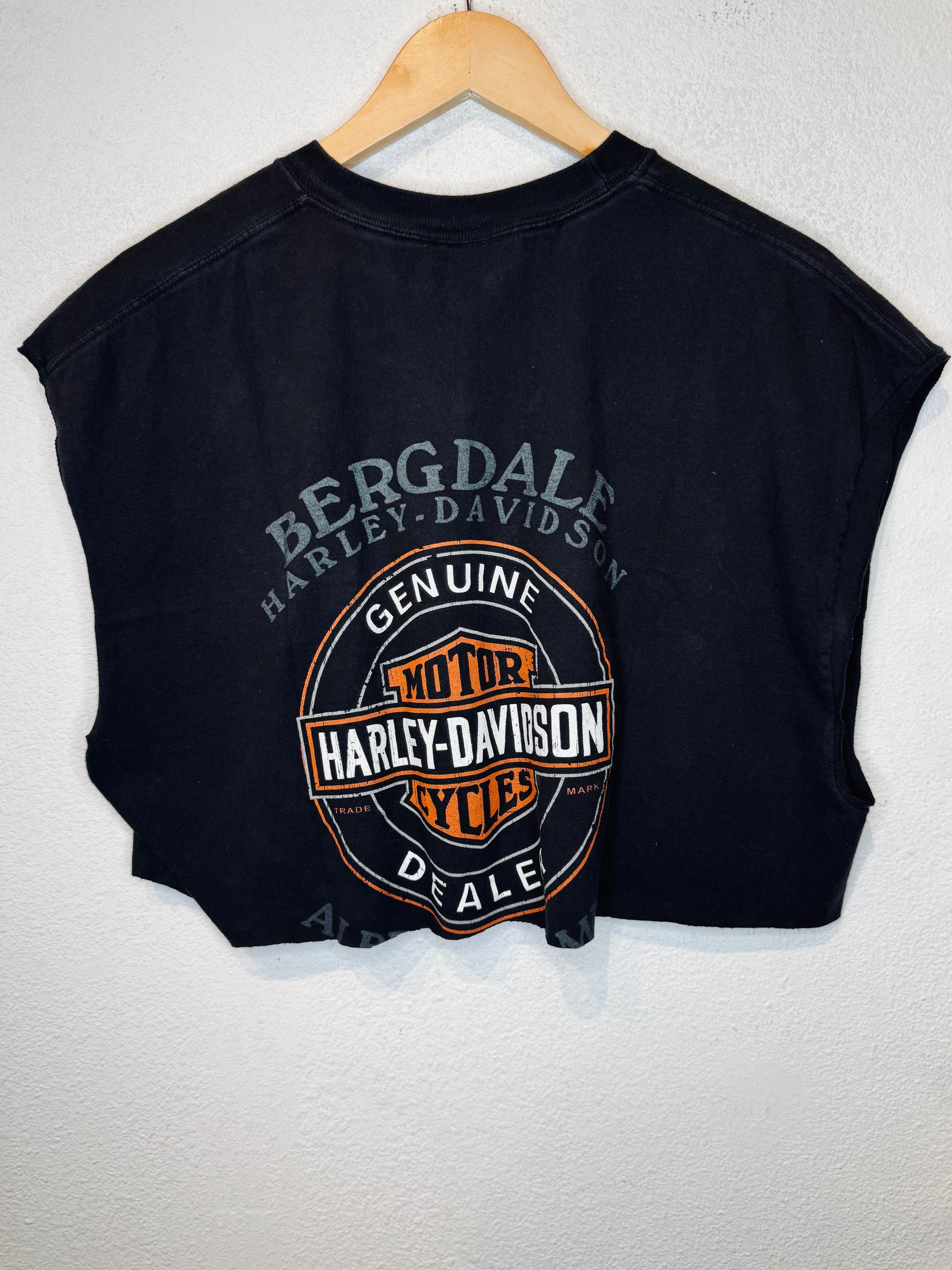 Bergdale Harley Vintage Crop Tank