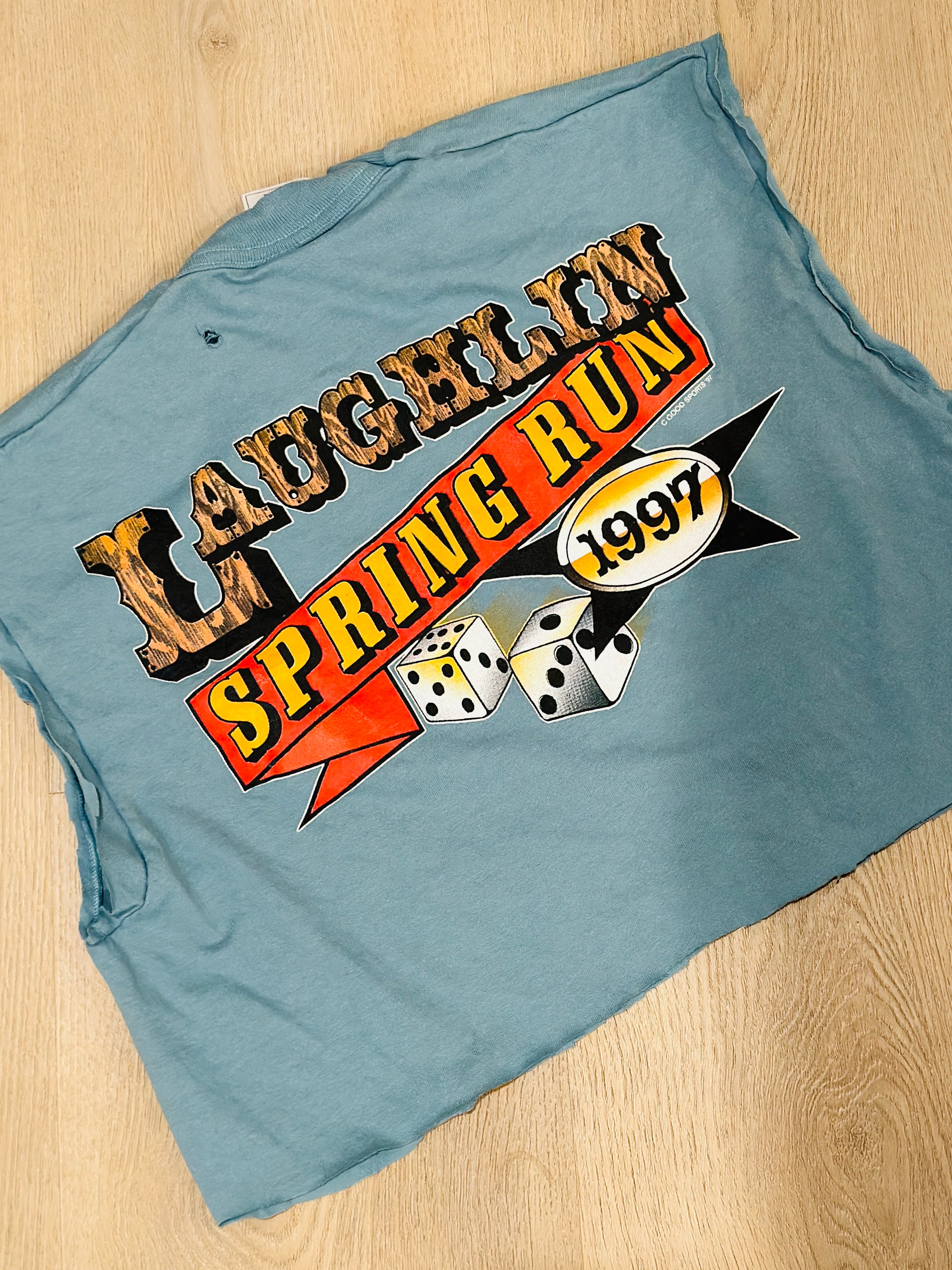 Laughlin Spring Run '97 Vintage Crop Tank