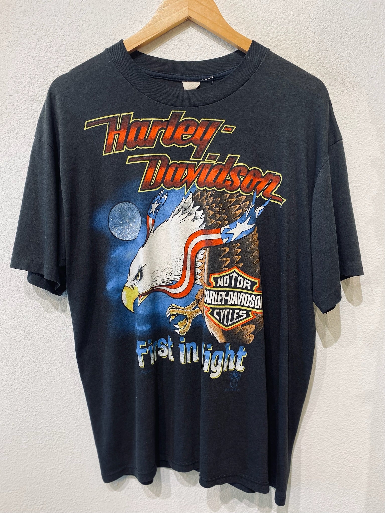 First in Flight Harley Vintage Tee