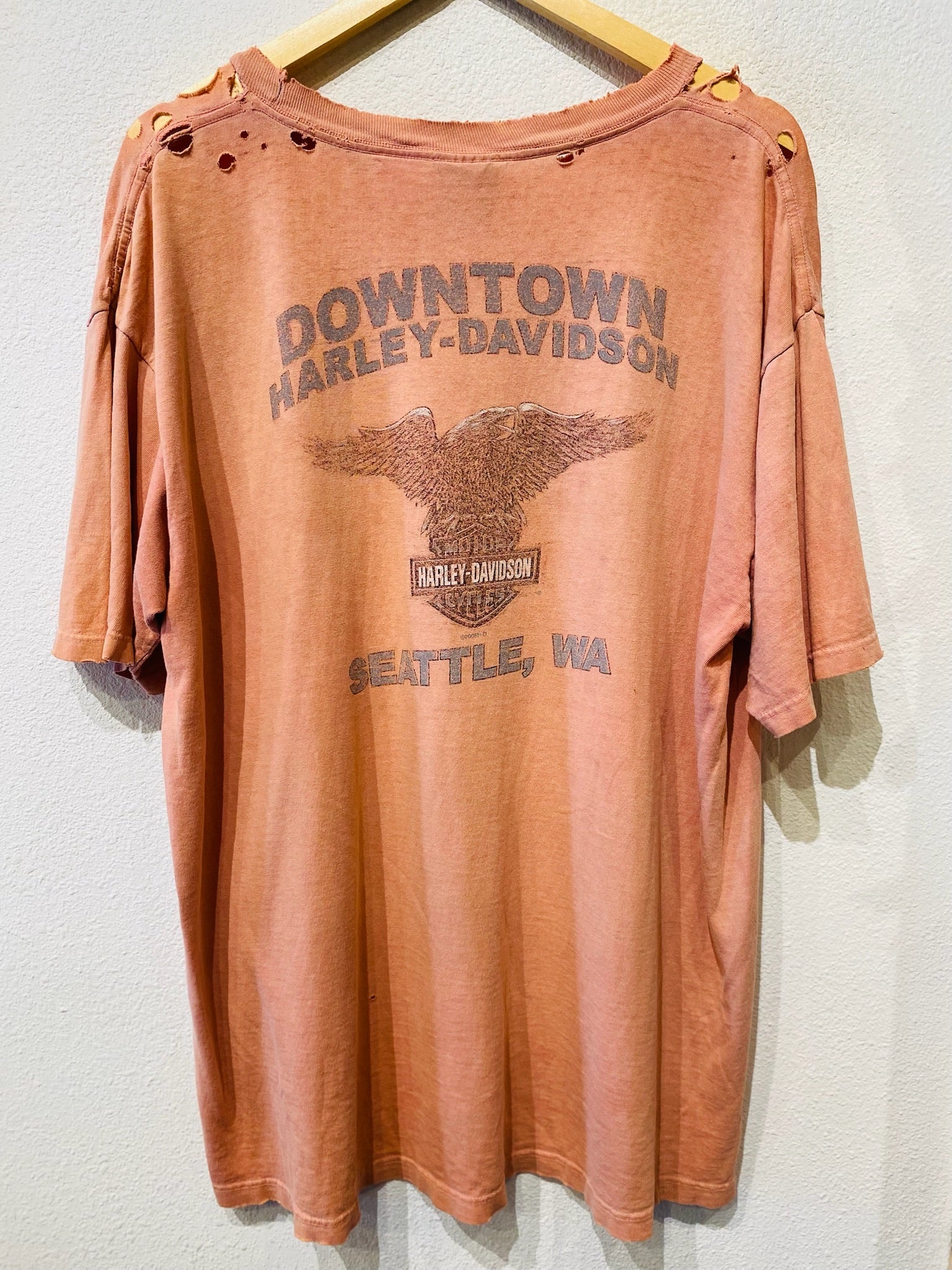 Downtown Harley Vintage Tee