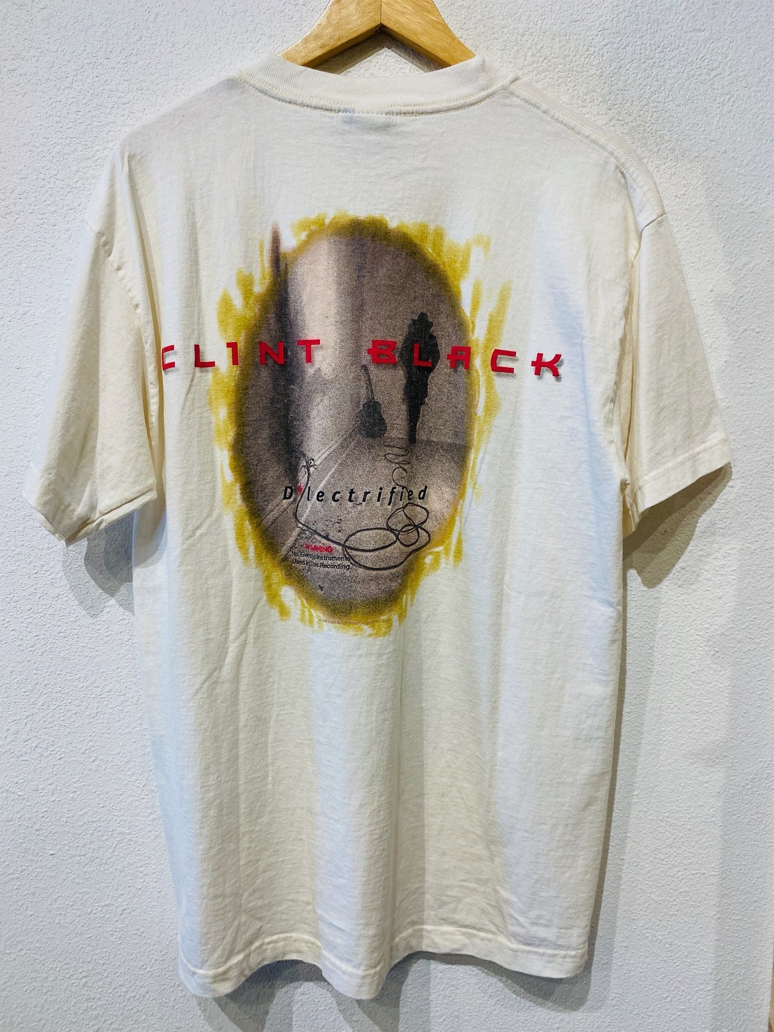 Clint Black Dlectrified Vintage Tee