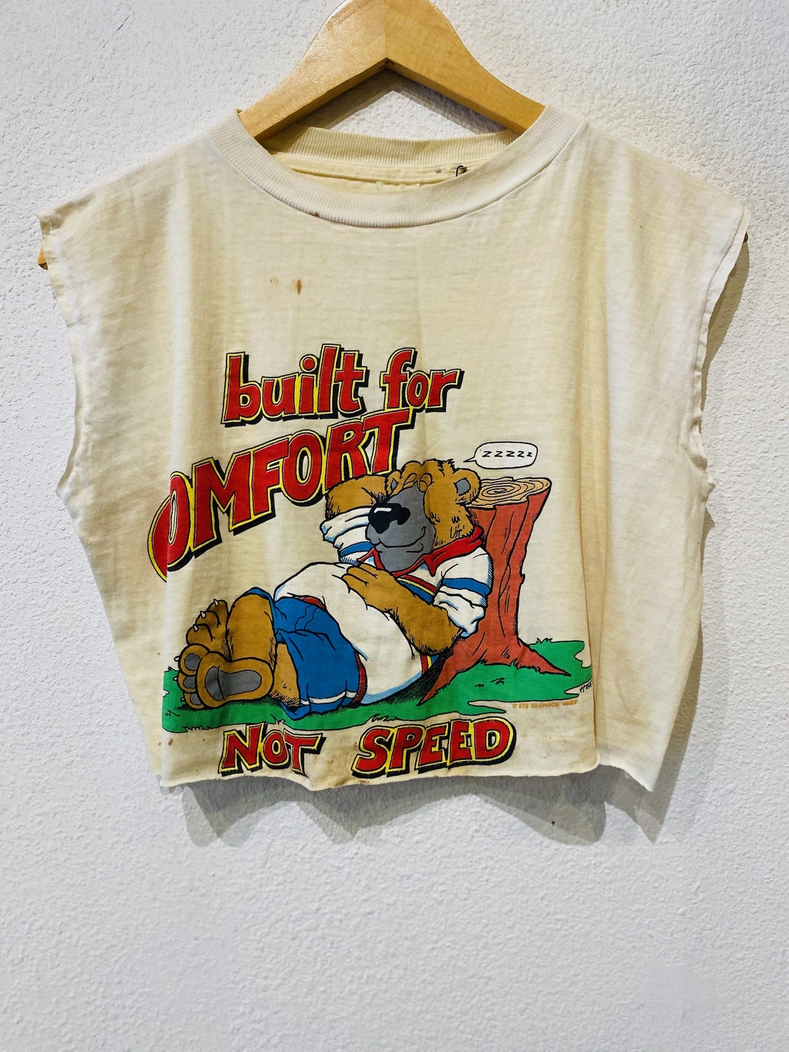 Comfort Vintage Crop Tank