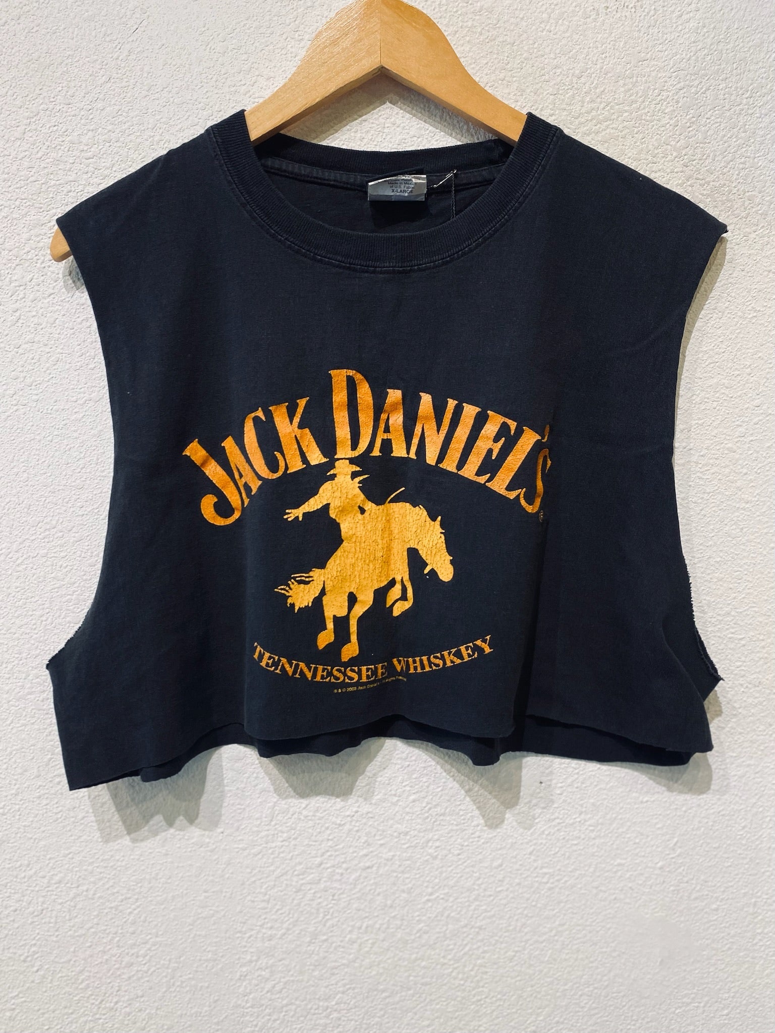 Jack Daniels Vintage Crop Tank