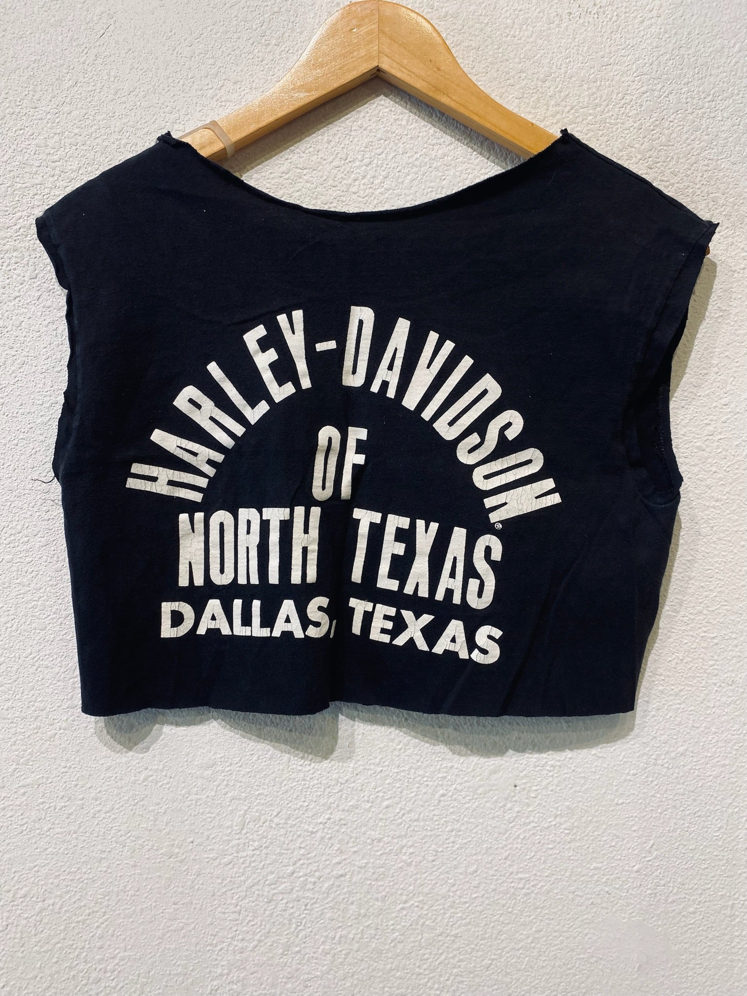 Time Tested Harley Vintage Crop Tank