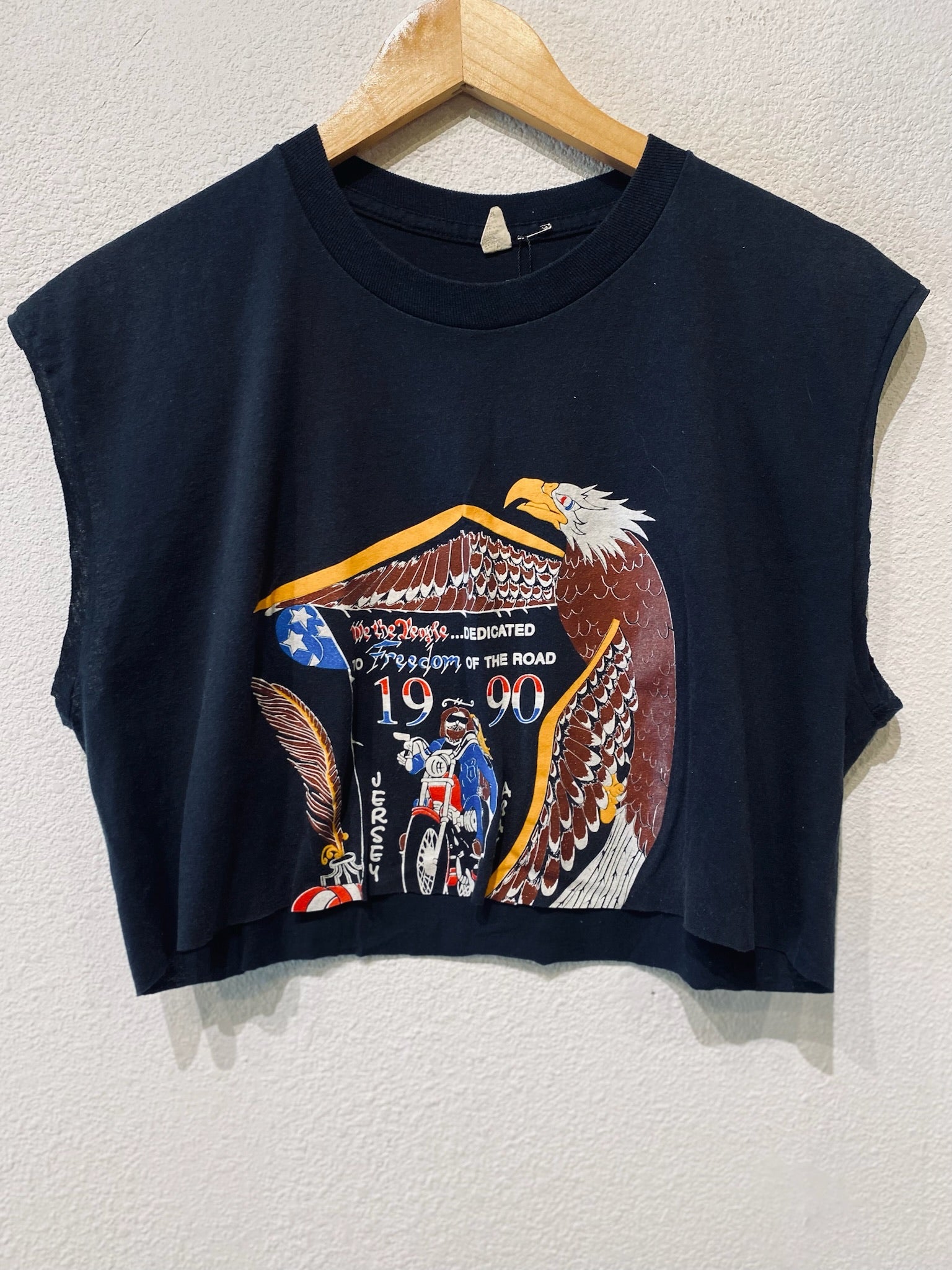 We the People ABATE Vintage Crop Tank